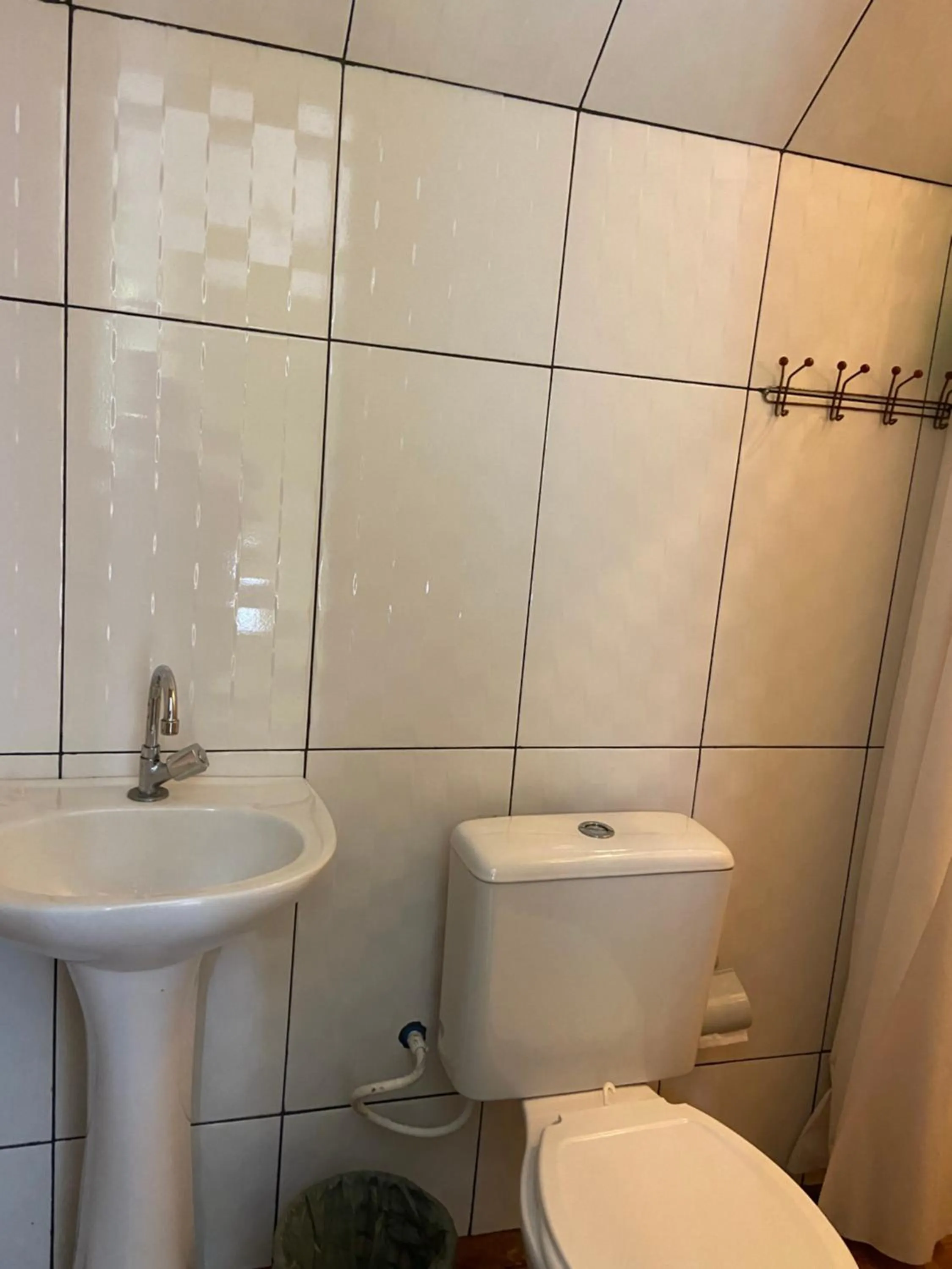 Bathroom in Pousada Fraga