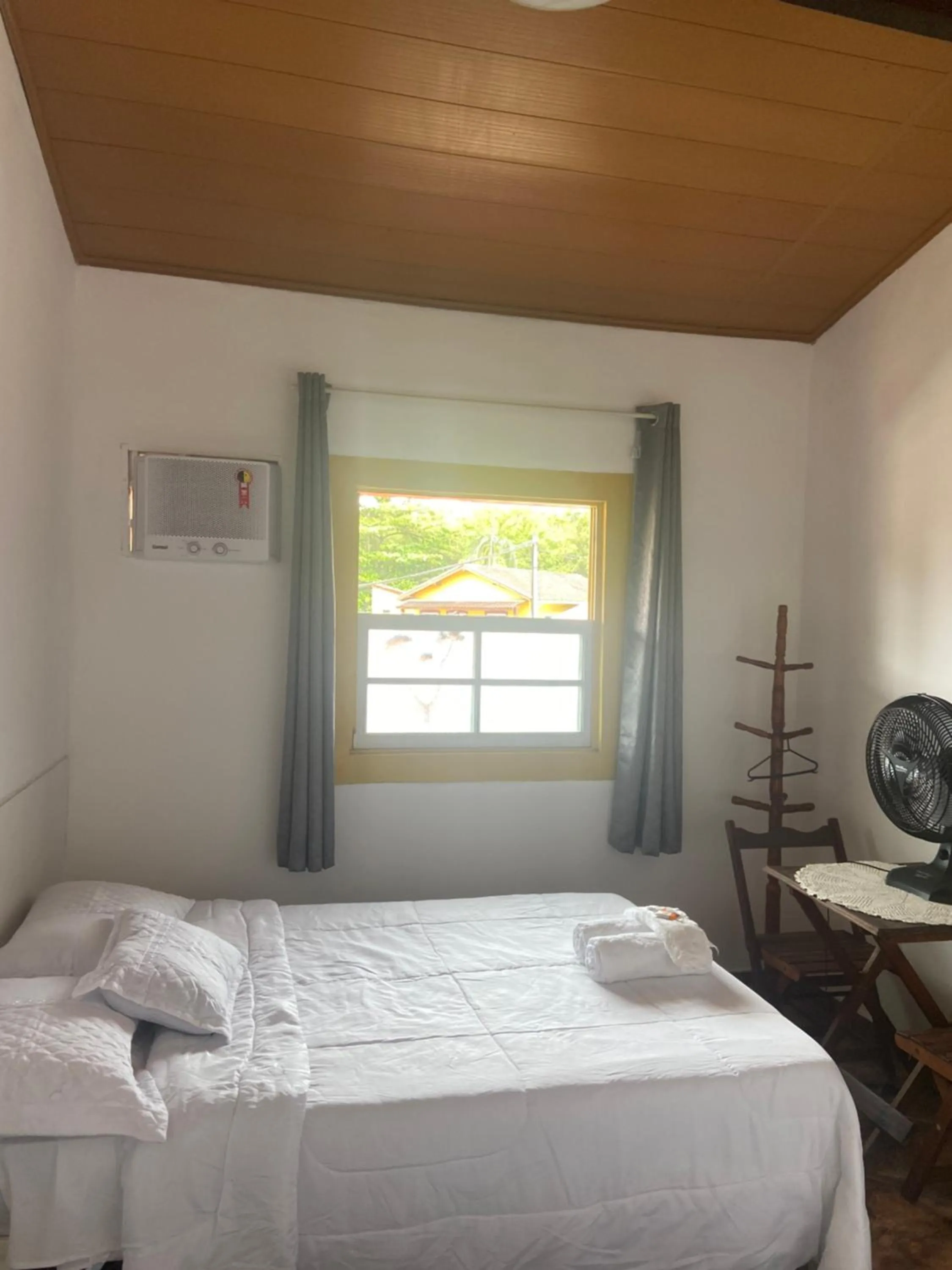 Bed in Pousada Fraga