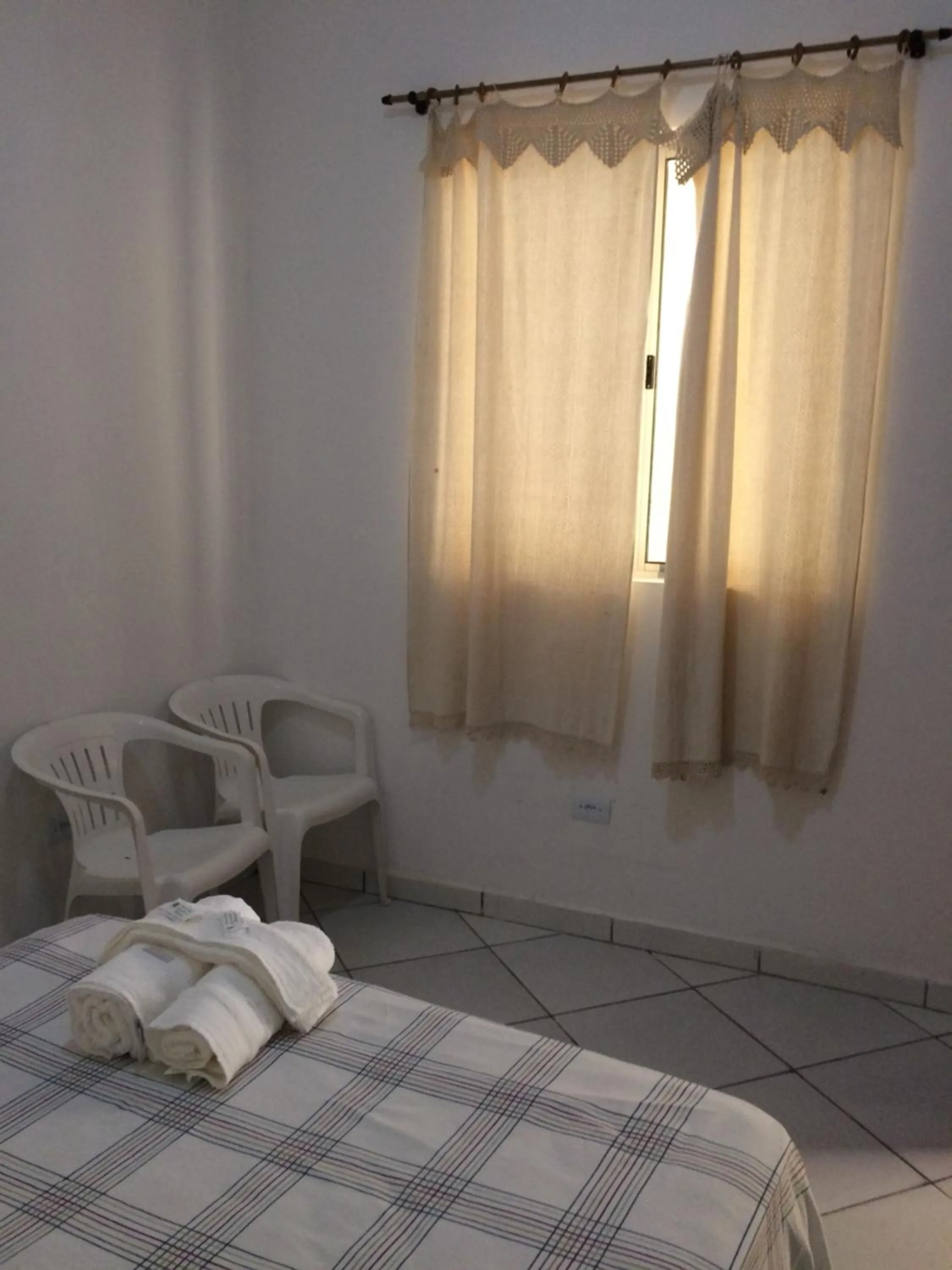 Bed in Pousada Fraga