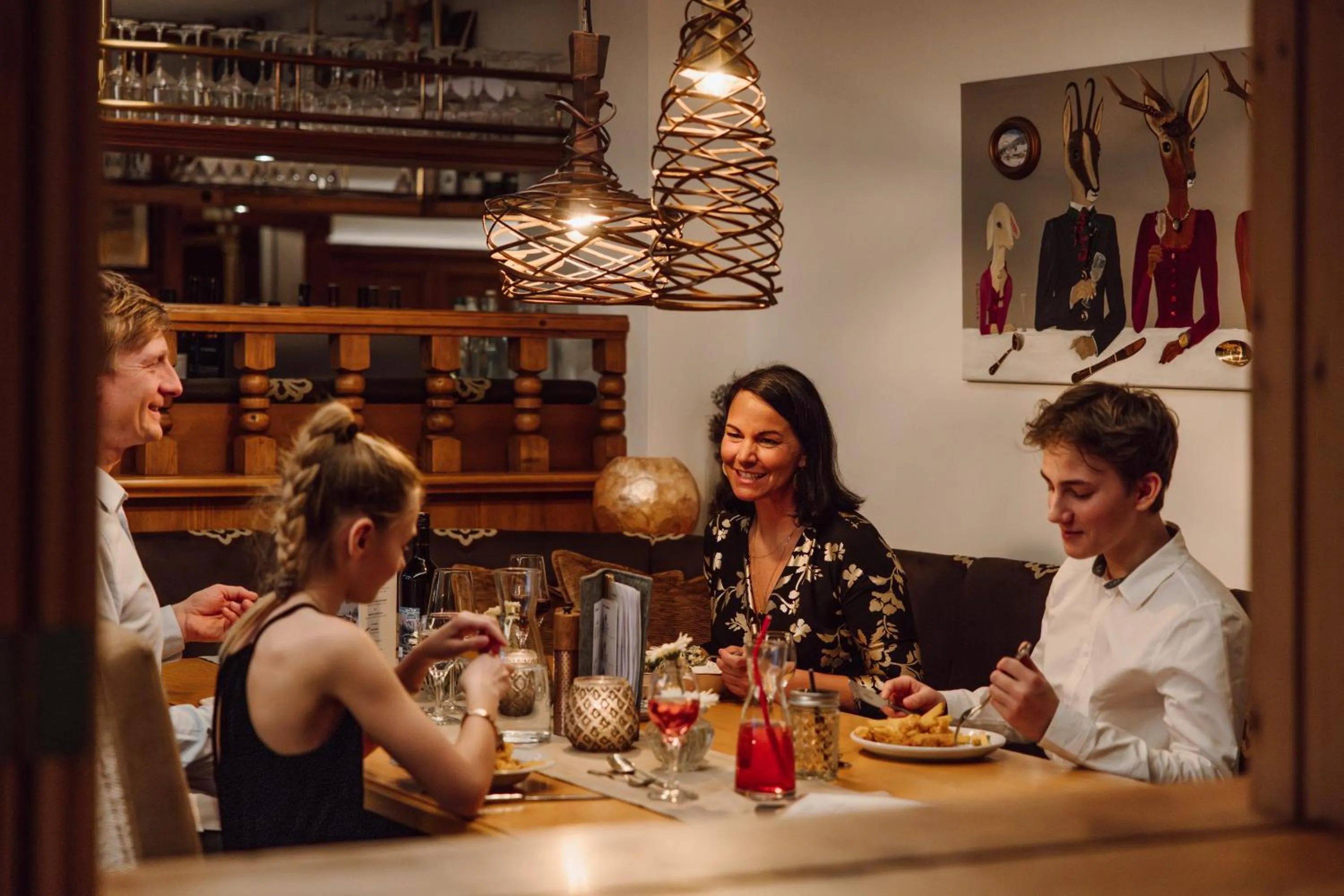 Restaurant/places to eat in Hotel Bergheimat