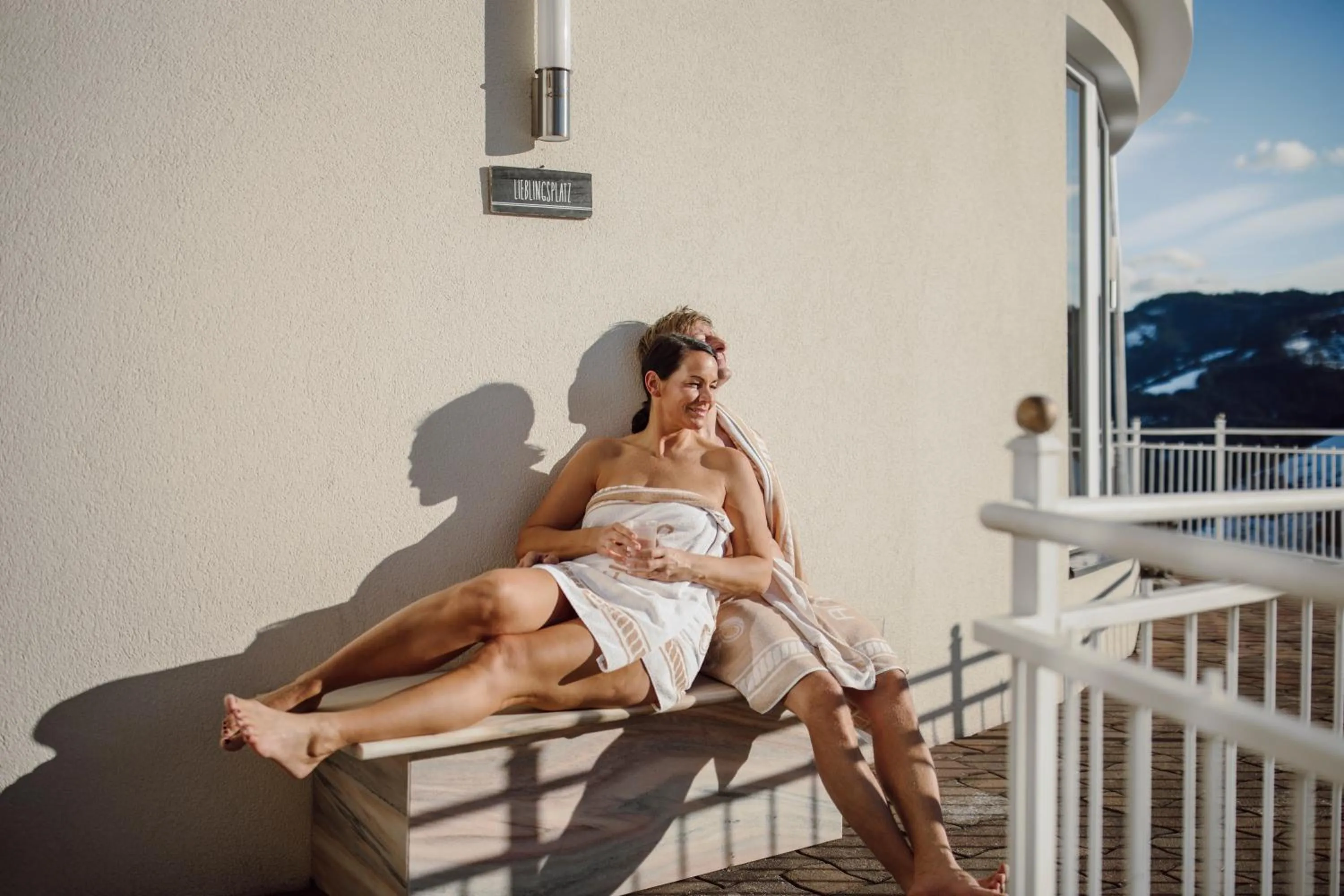 Natural landscape in Hotel Bergheimat