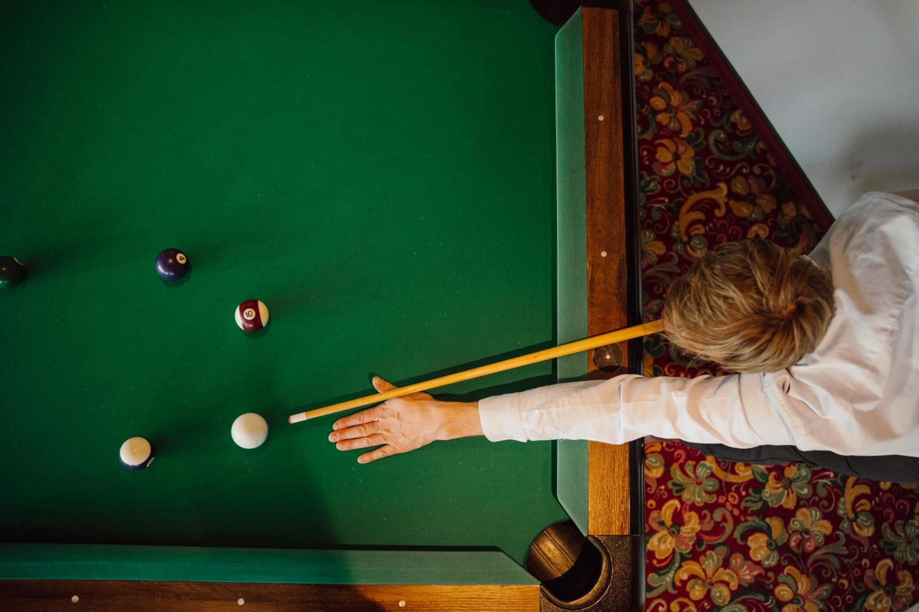 Billiard in Hotel Bergheimat