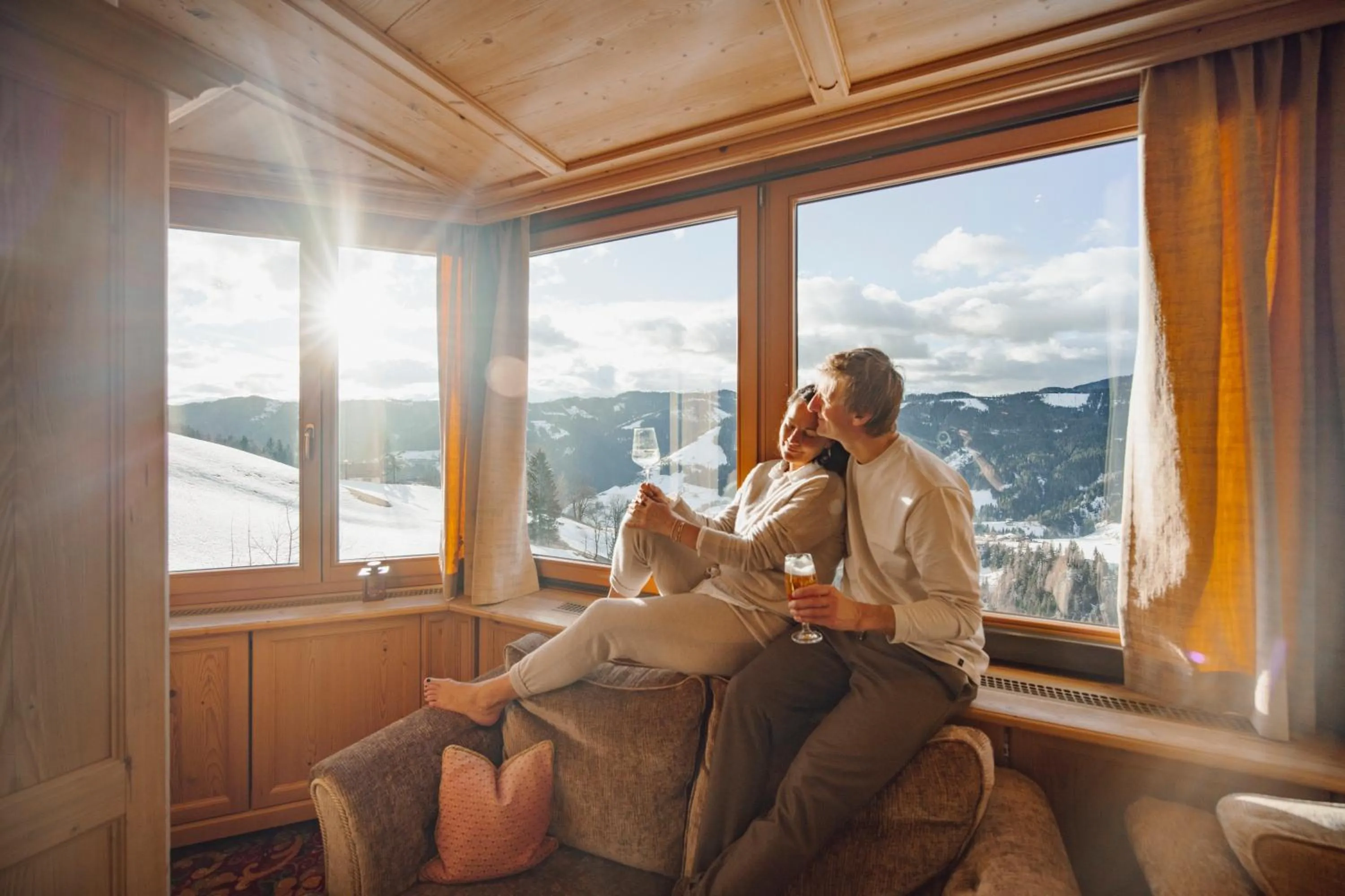 Natural landscape in Hotel Bergheimat