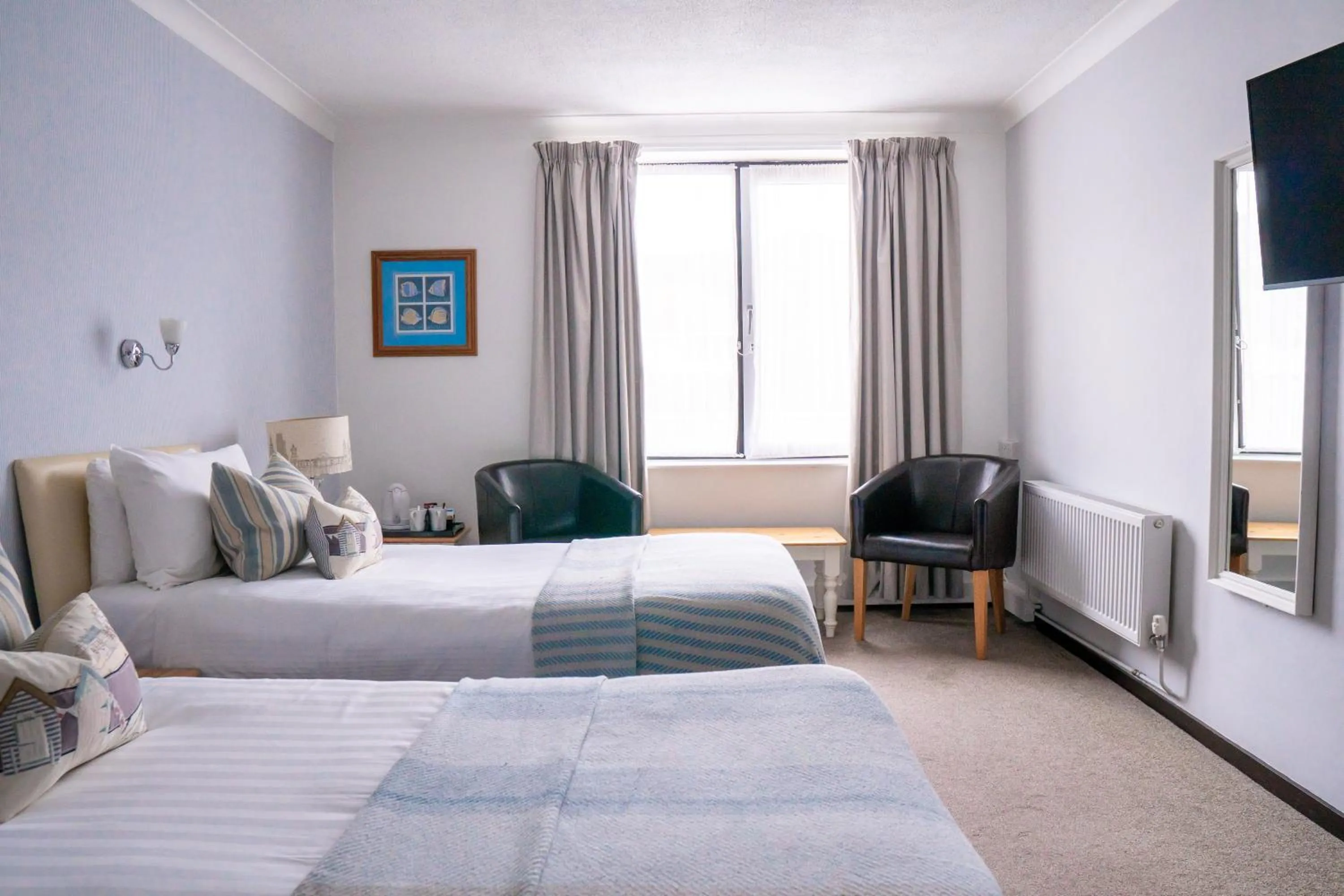 Bedroom, Bed in Best Western Princes Marine Hotel