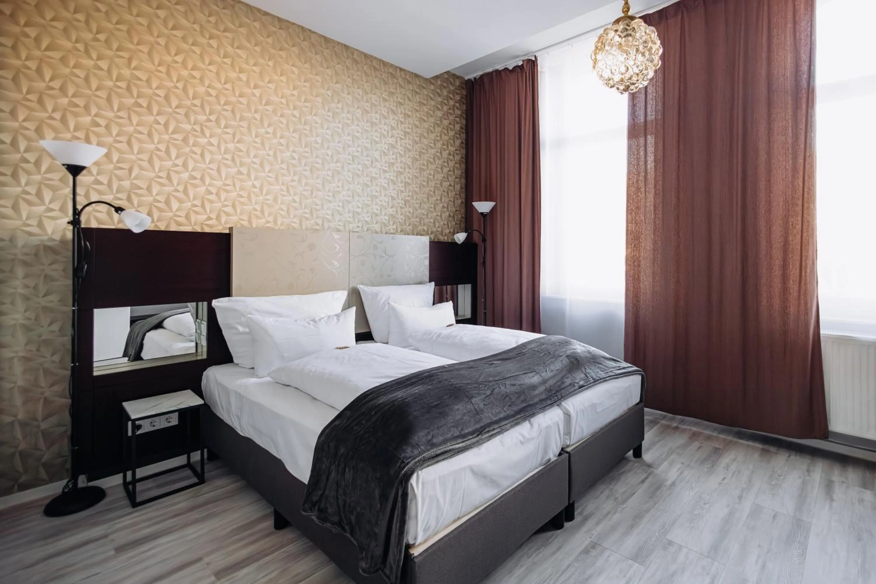 Bed in Hotel Kleiner Riesen