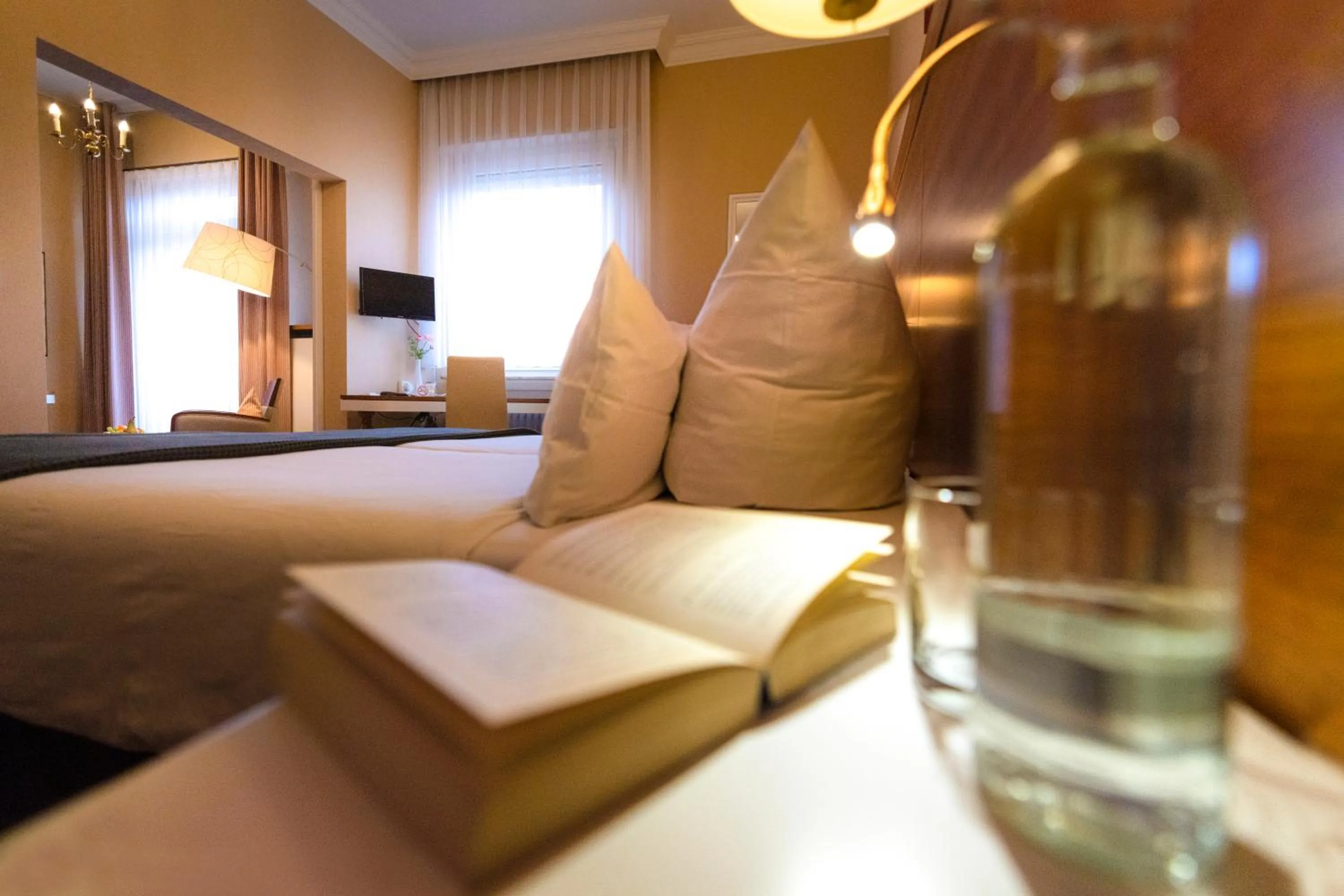 Bed in Hotel Kleiner Riesen