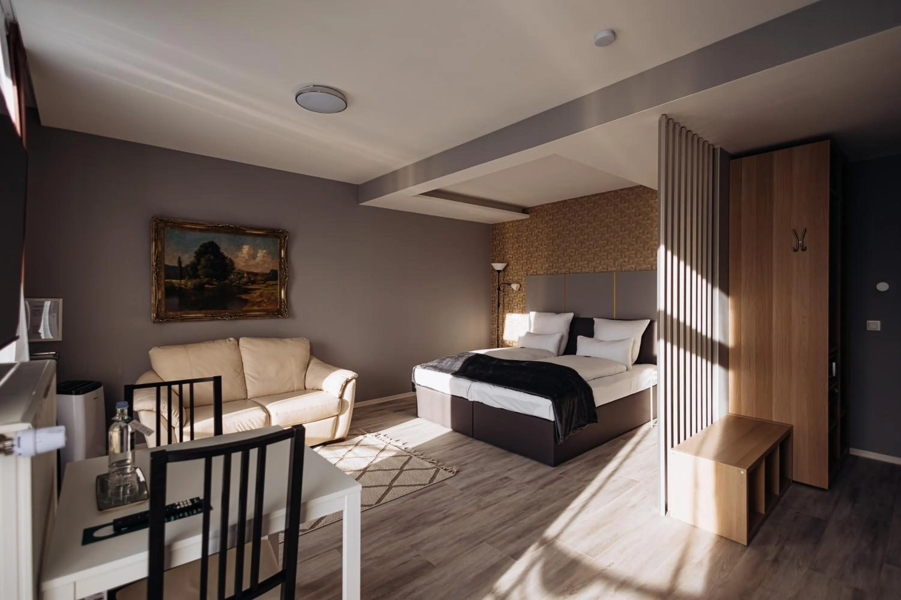 Bed in Hotel Kleiner Riesen