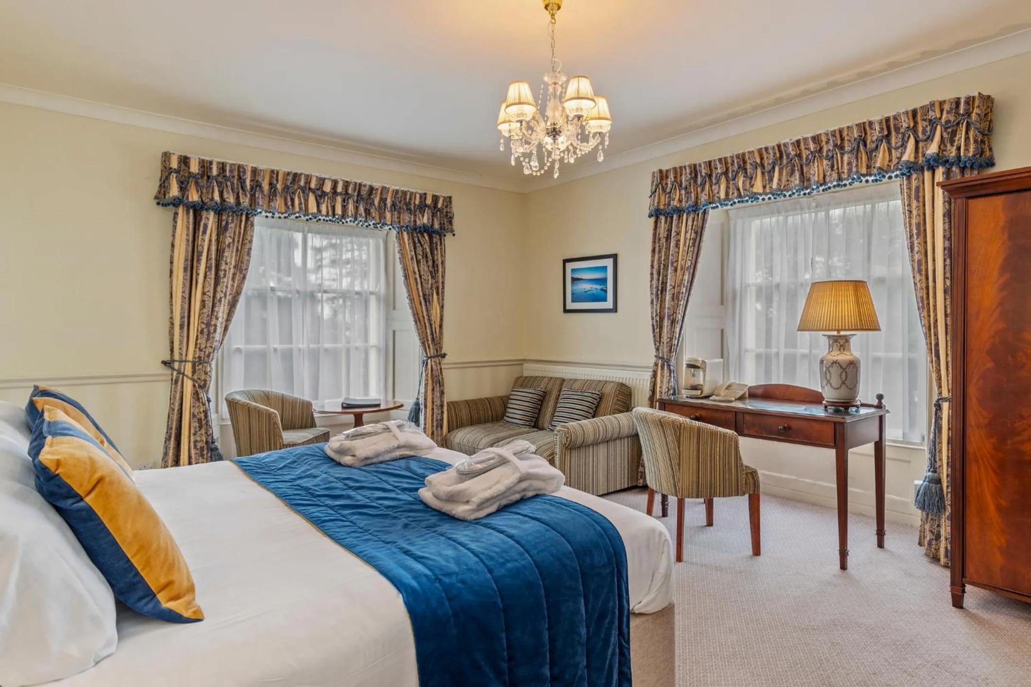 Bedroom, Bed in Best Western Lamphey Court Hotel and Spa