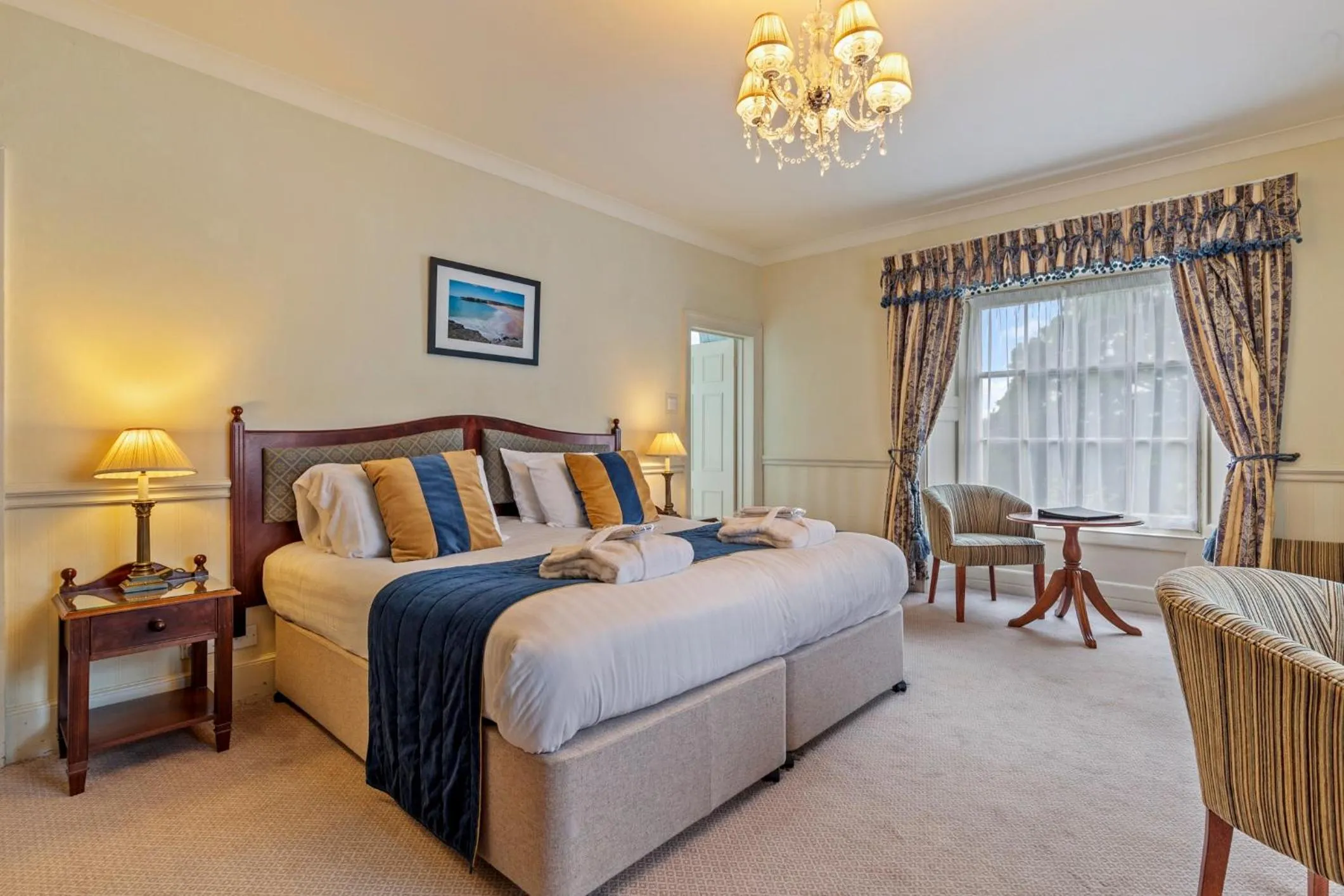 Bed in Best Western Lamphey Court Hotel and Spa