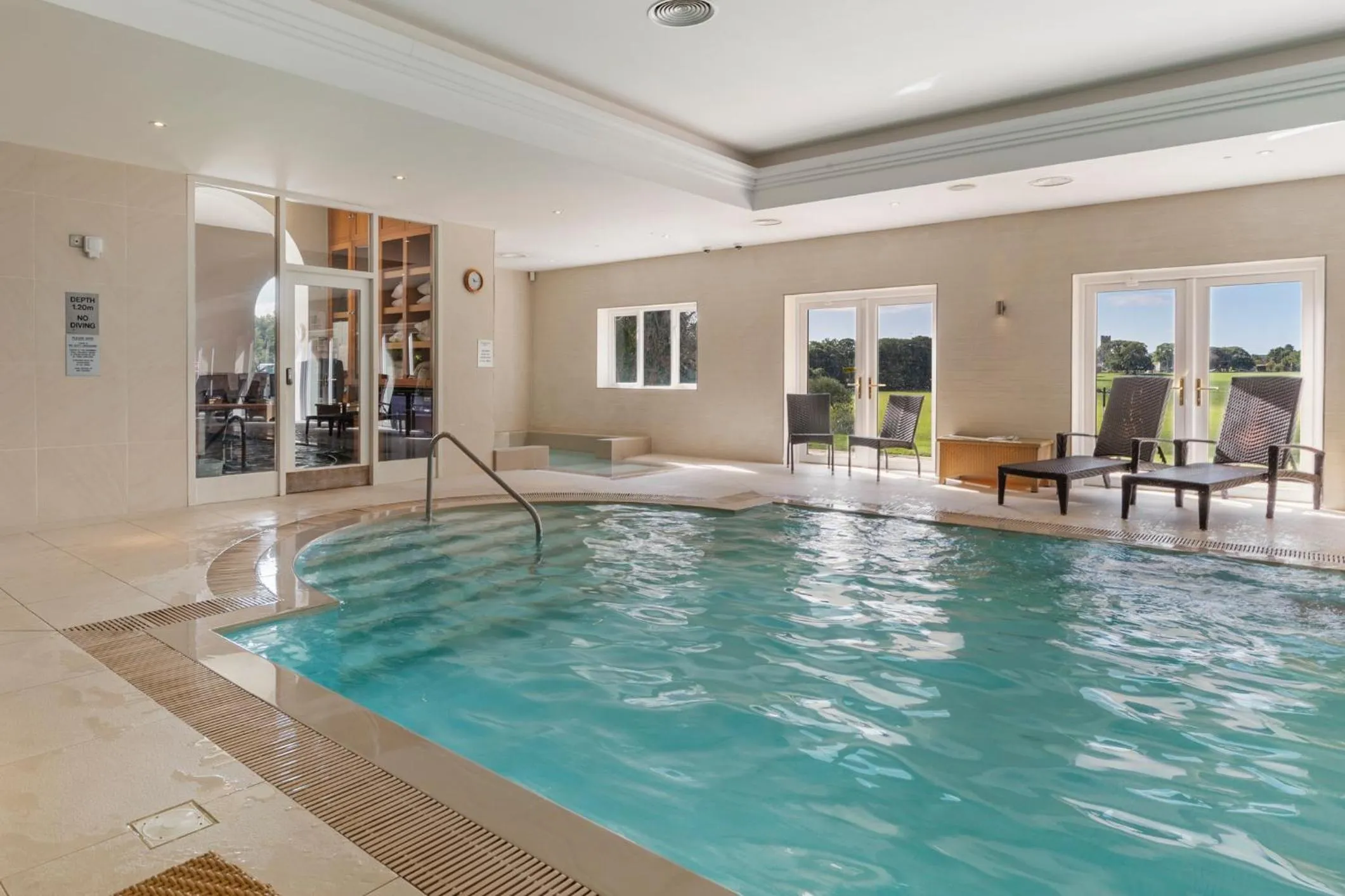 Swimming pool in Best Western Lamphey Court Hotel and Spa