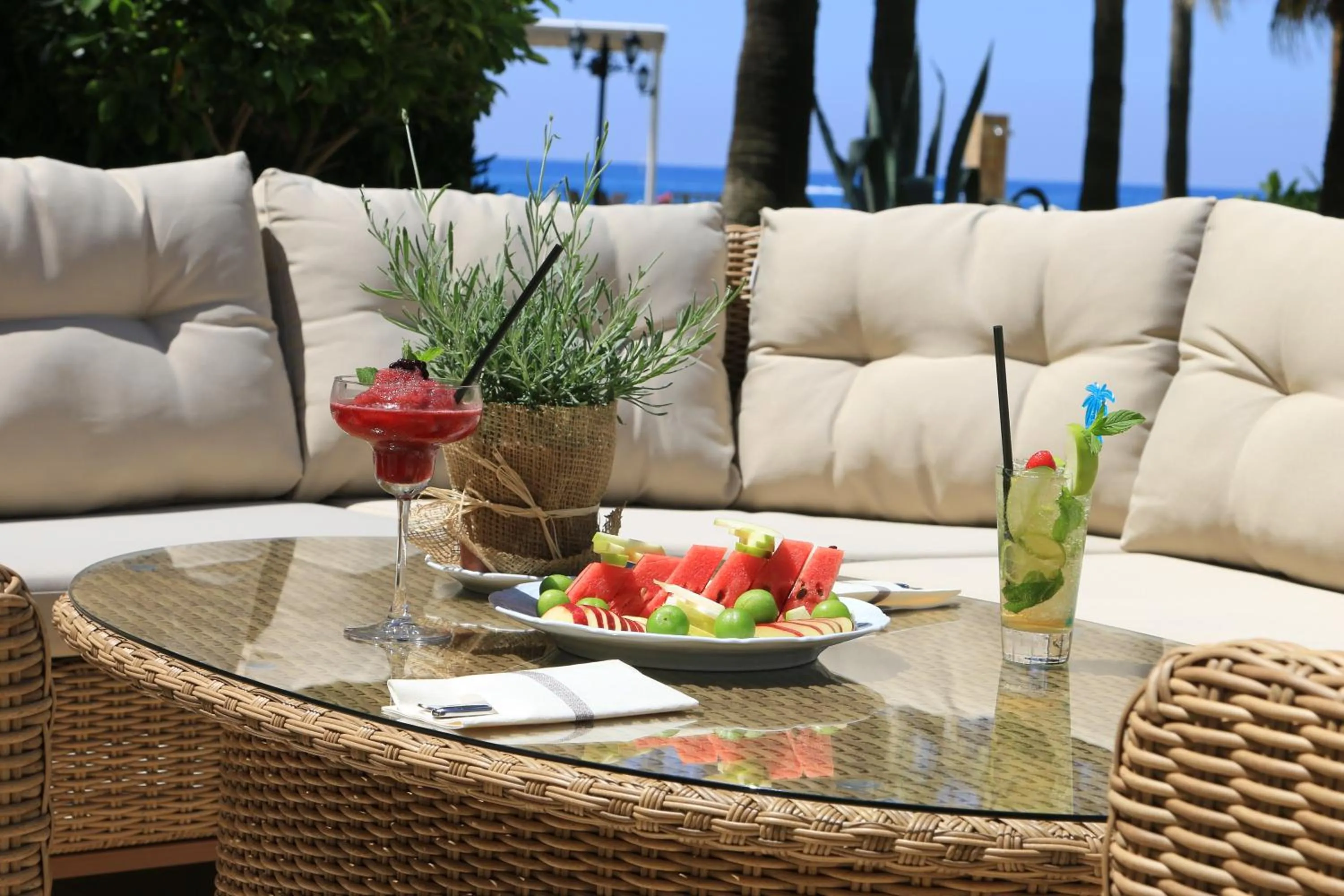 Patio in Villa Augusto Boutique Hotel & SPA