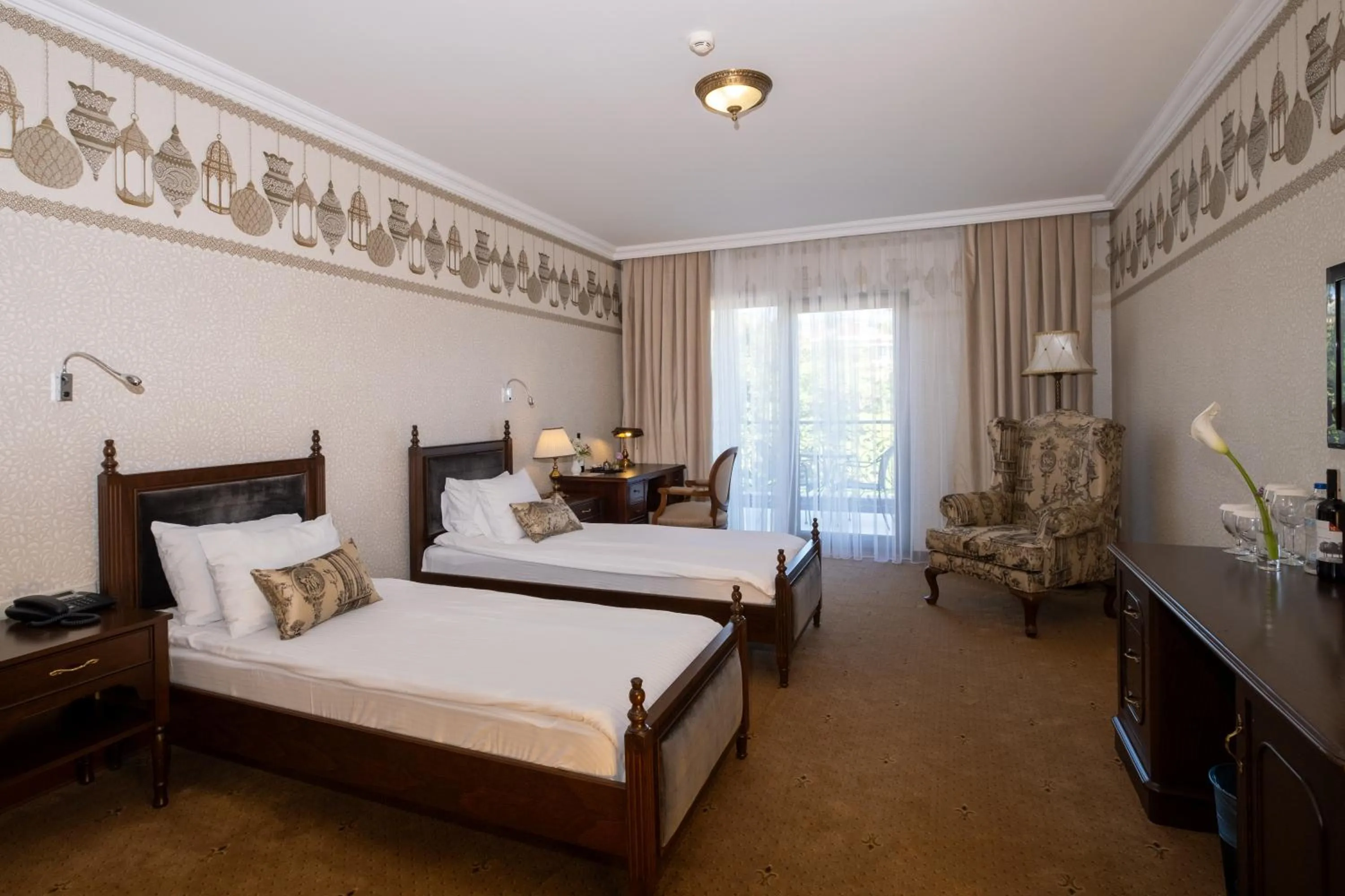 Bed in Villa Augusto Boutique Hotel & SPA