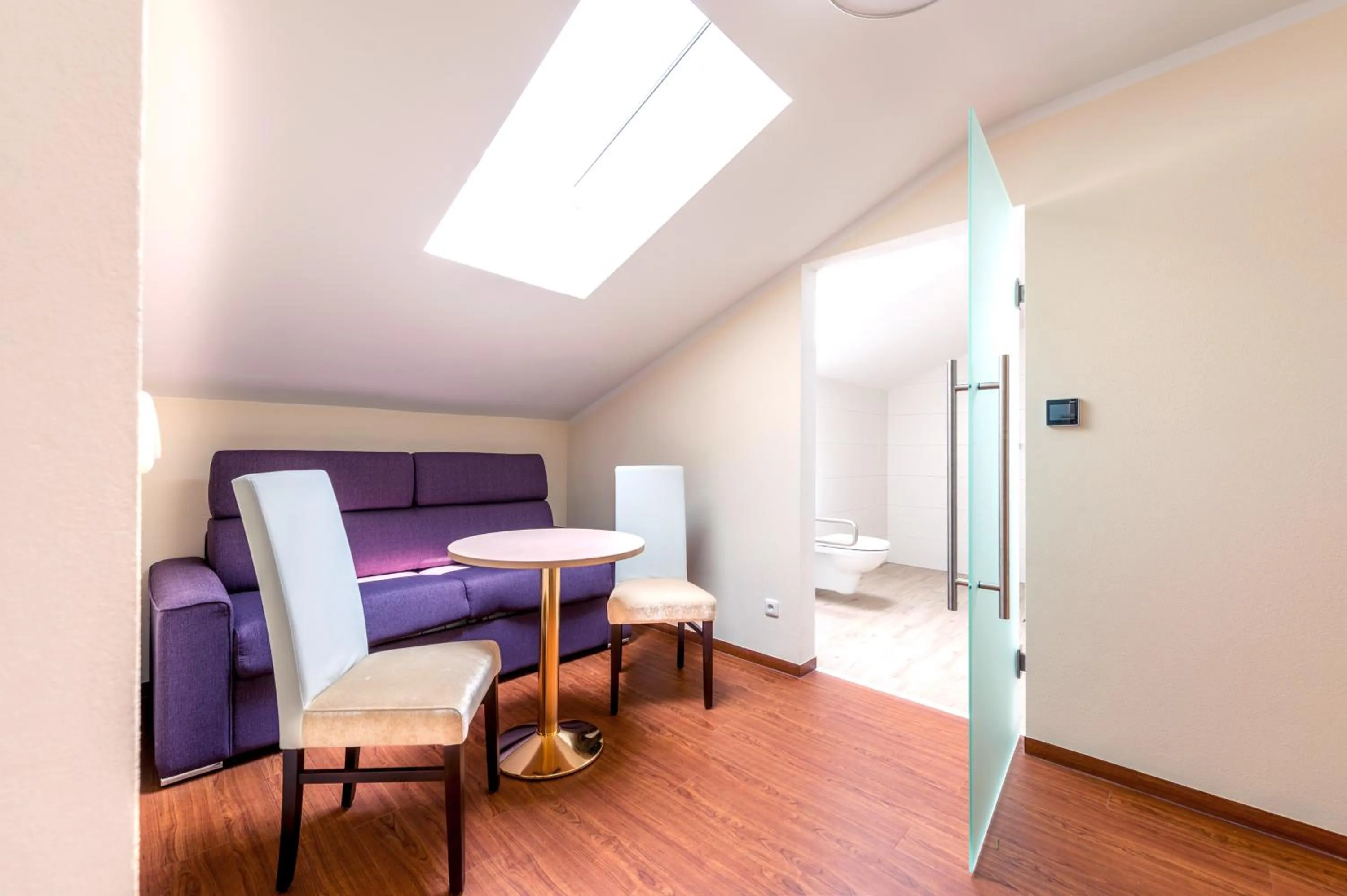 Seating area in Panorama Hotel Traunstein