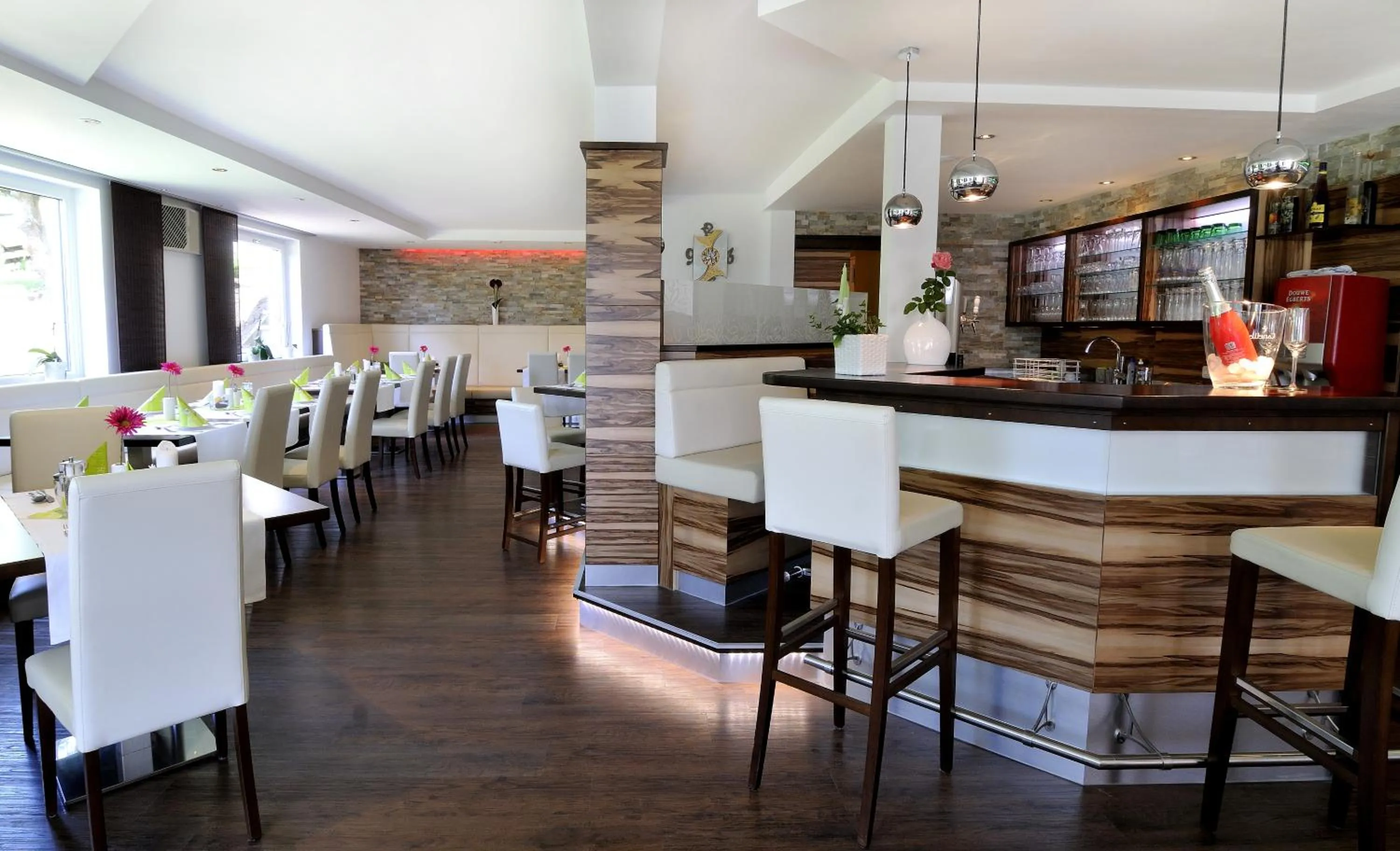 Restaurant/places to eat in Panorama Hotel Traunstein