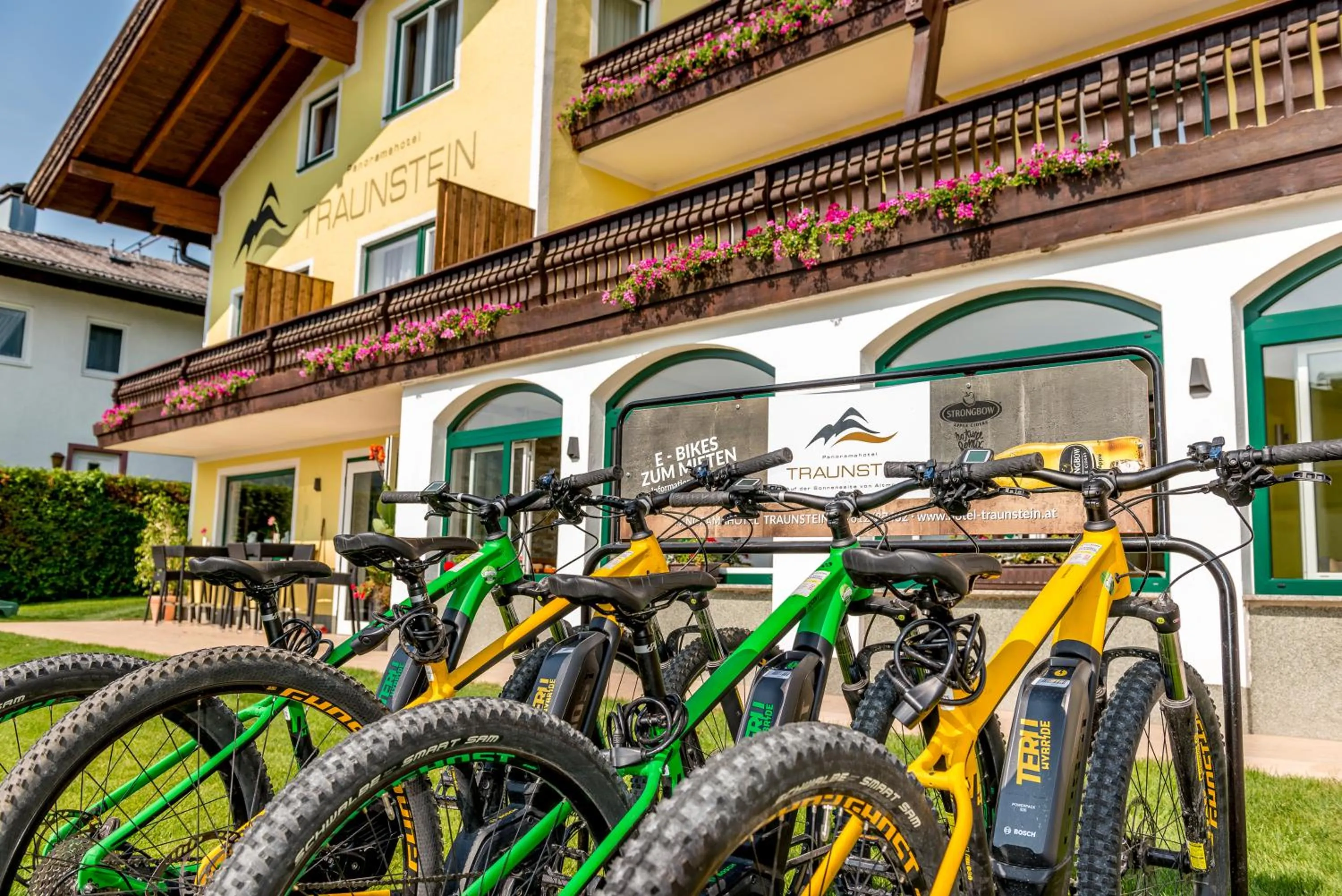 Cycling in Panorama Hotel Traunstein