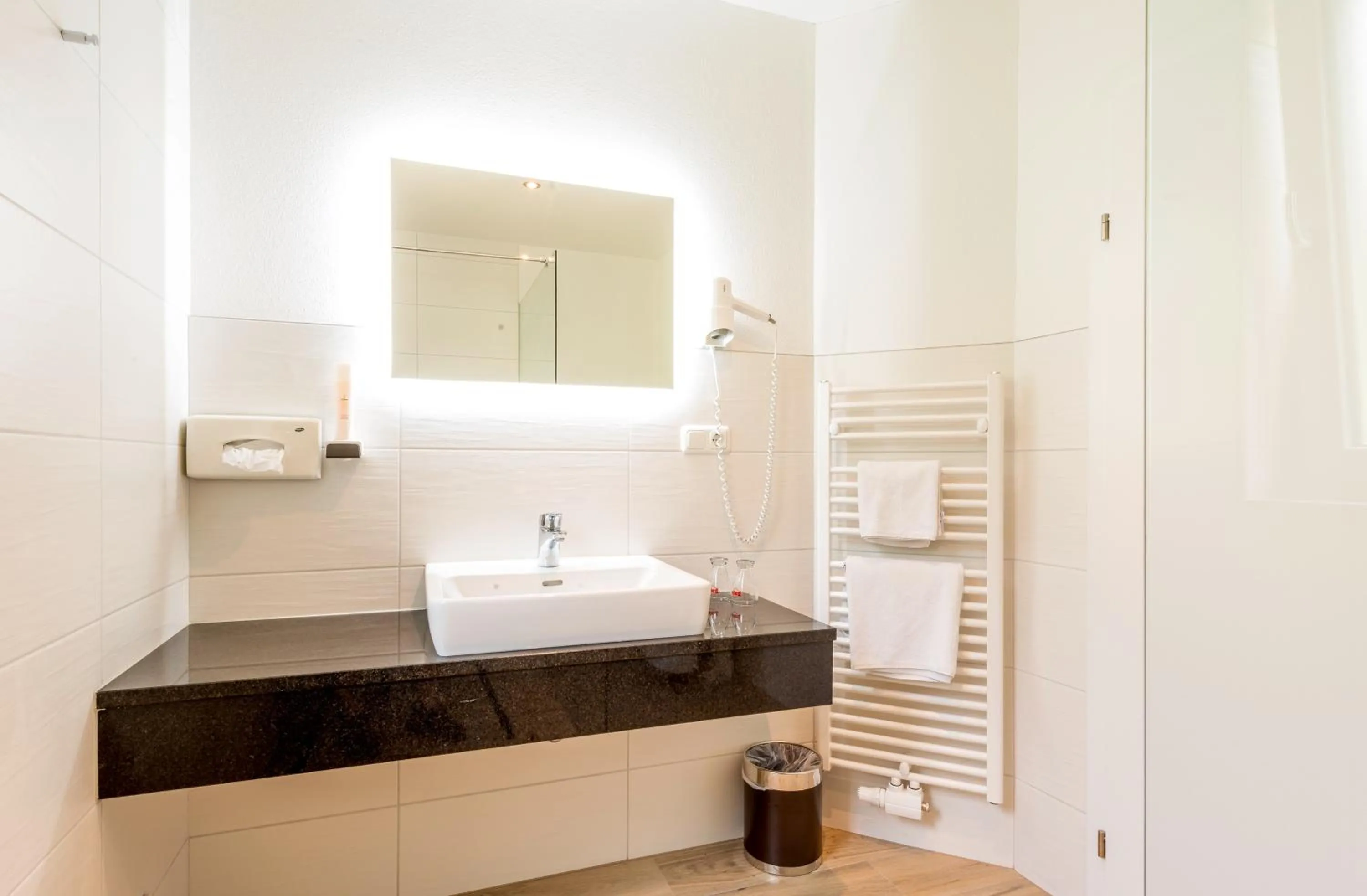 Bathroom in Panorama Hotel Traunstein