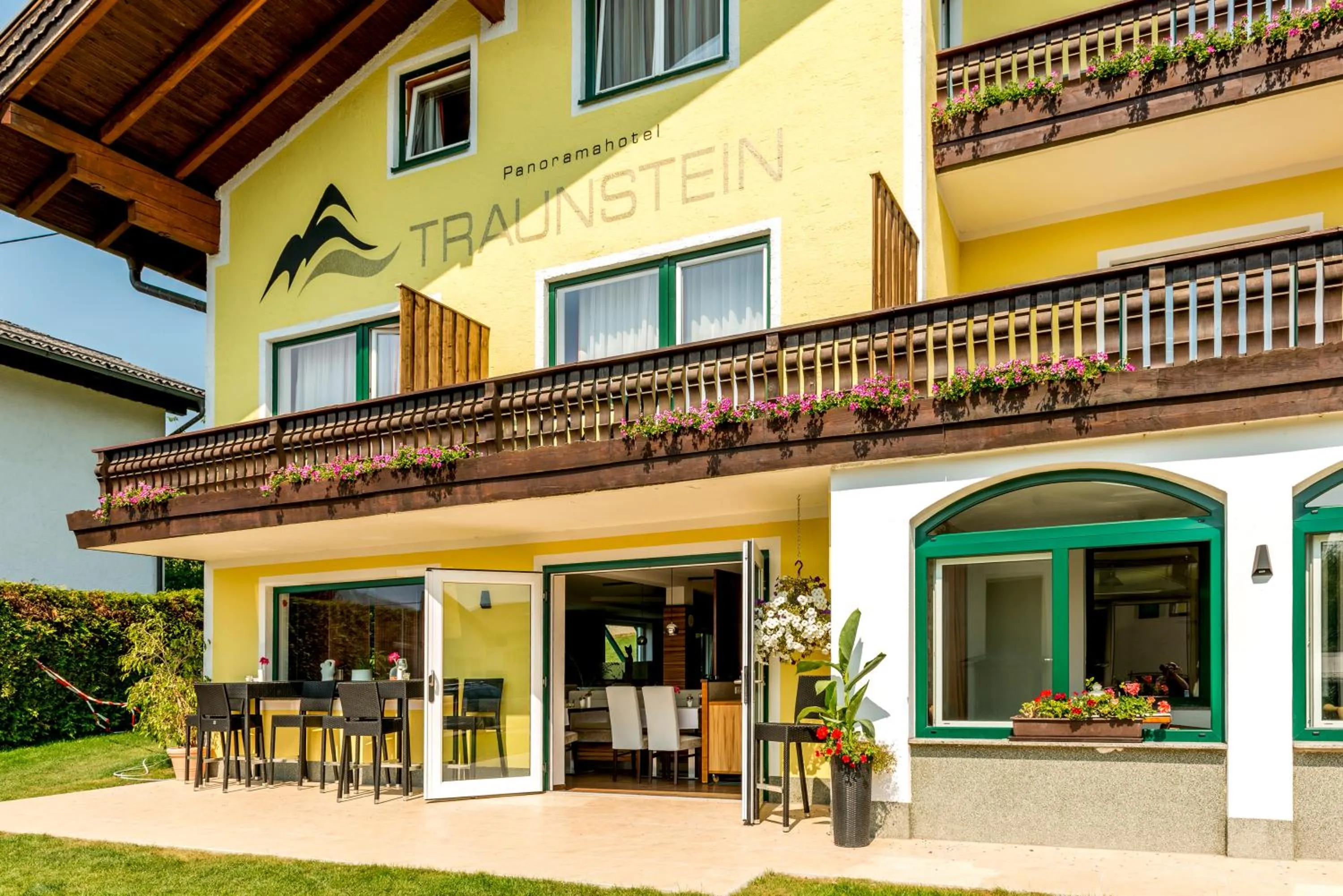 Property building in Panorama Hotel Traunstein