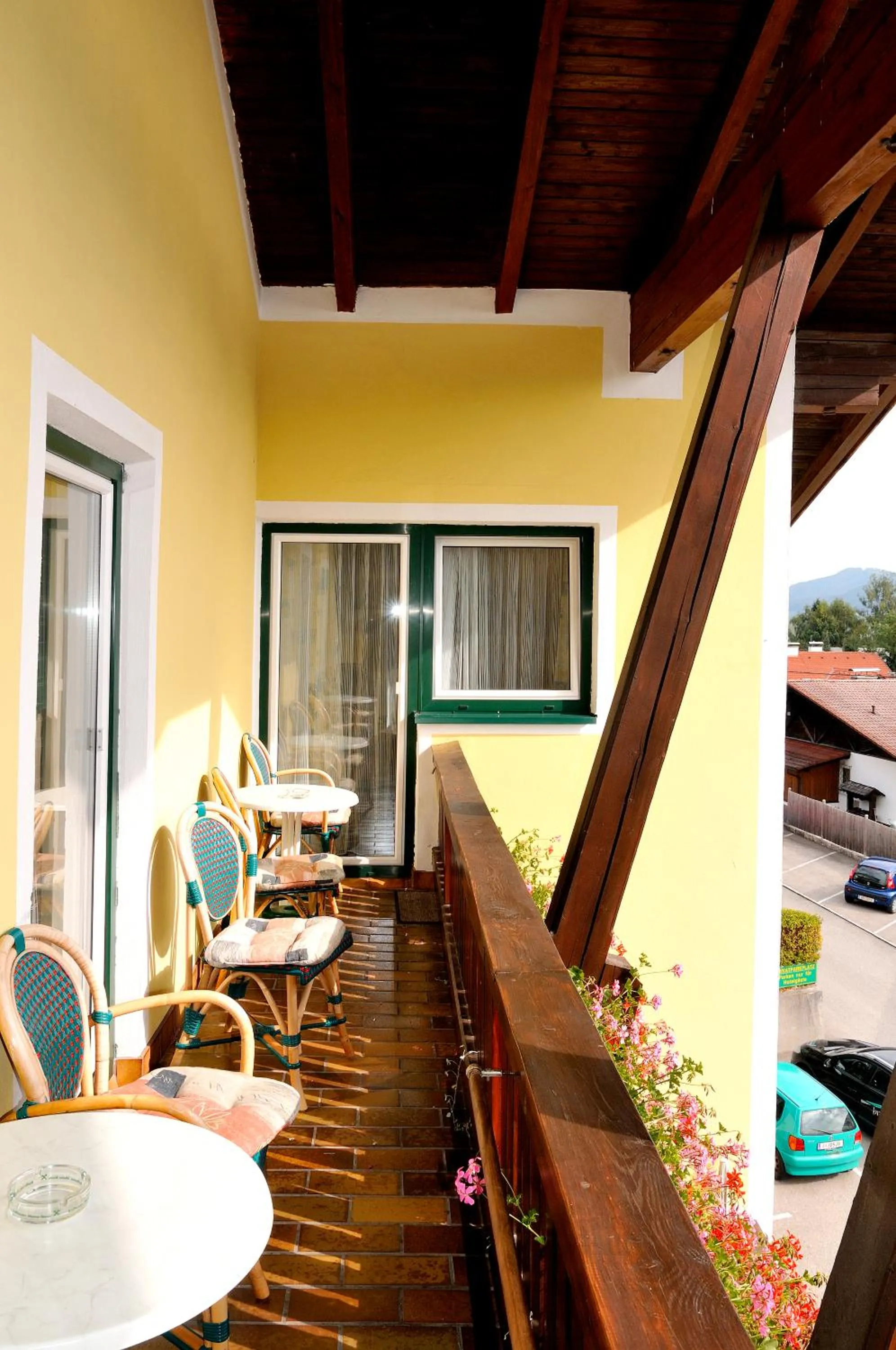 Balcony/Terrace in Panorama Hotel Traunstein