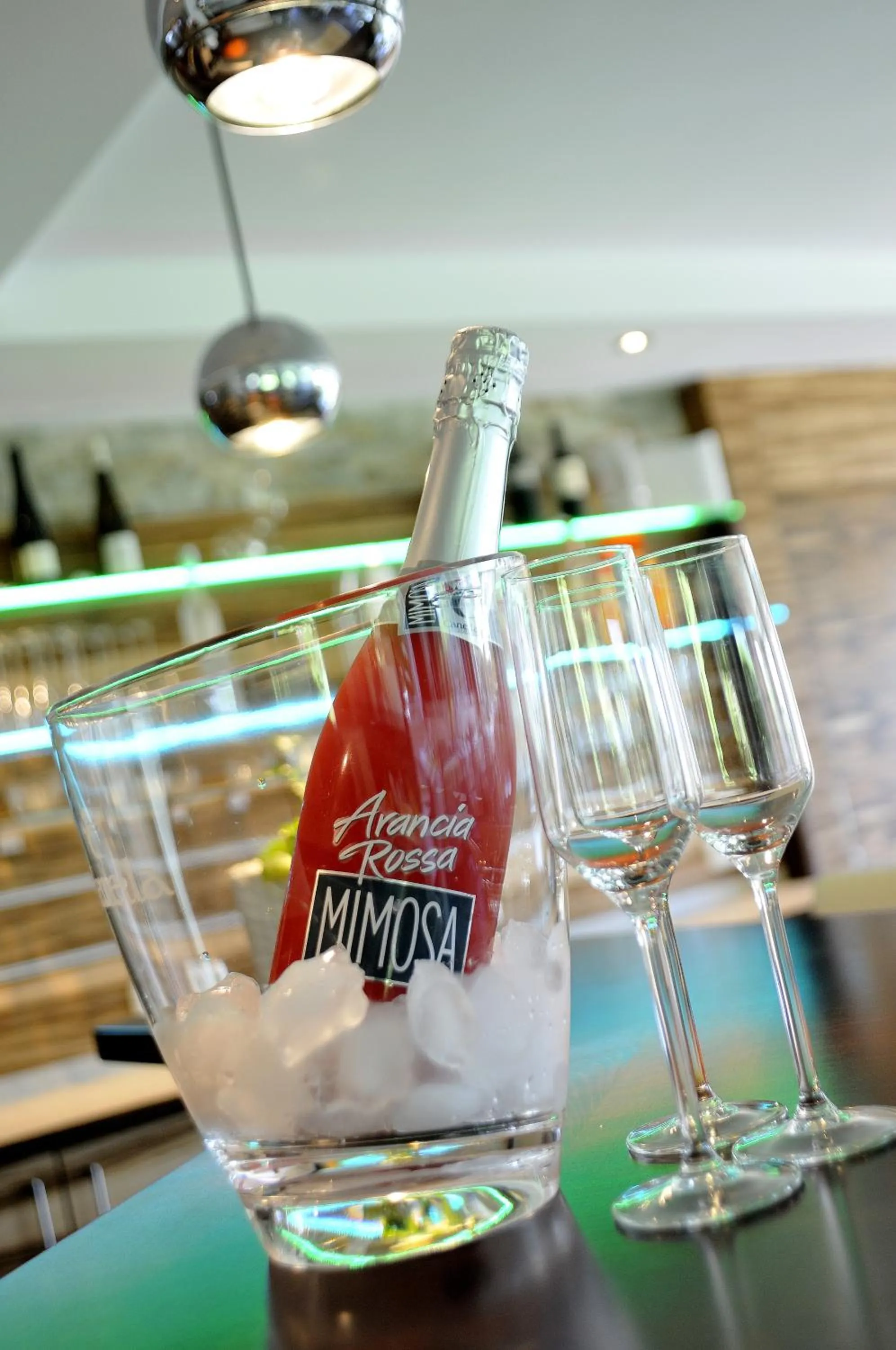 Lounge or bar in Panorama Hotel Traunstein