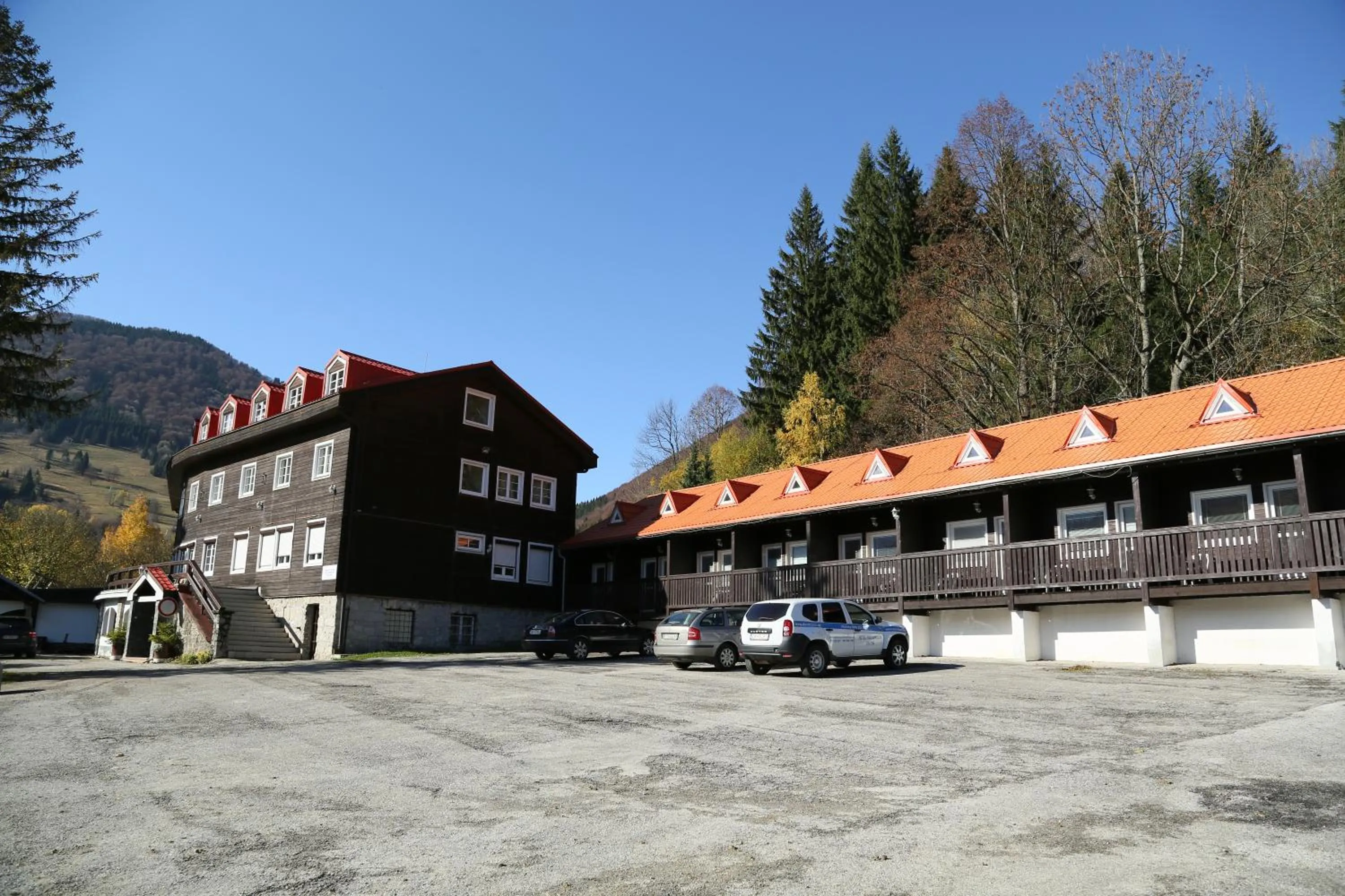 Property building in Chata pod Sokolím