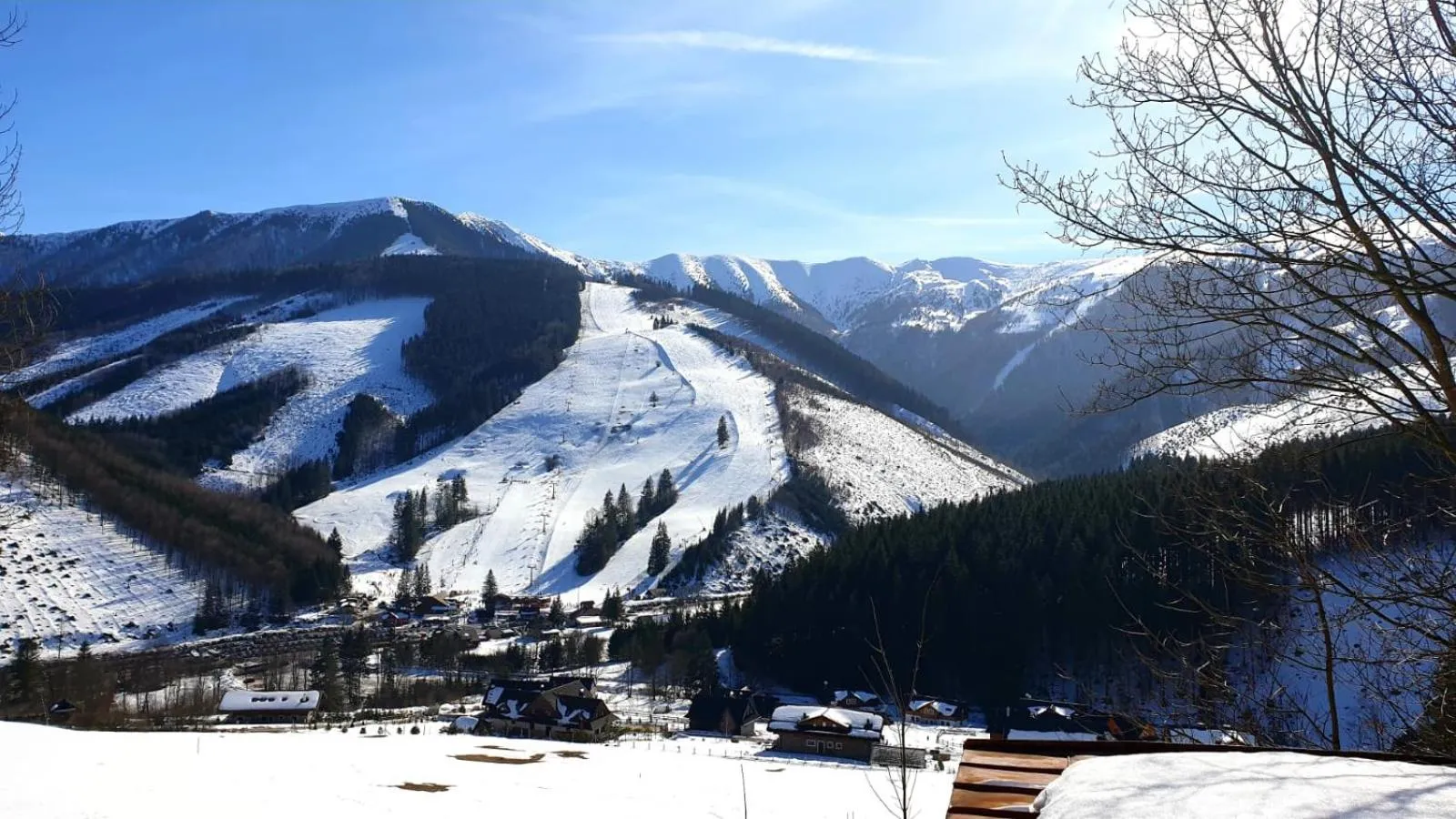 Nearby landmark in Chata pod Sokolím