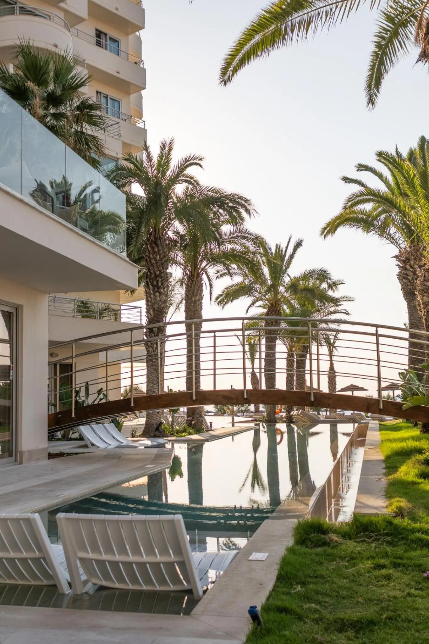 Swimming pool in Pegasos Deluxe Beach Hotel