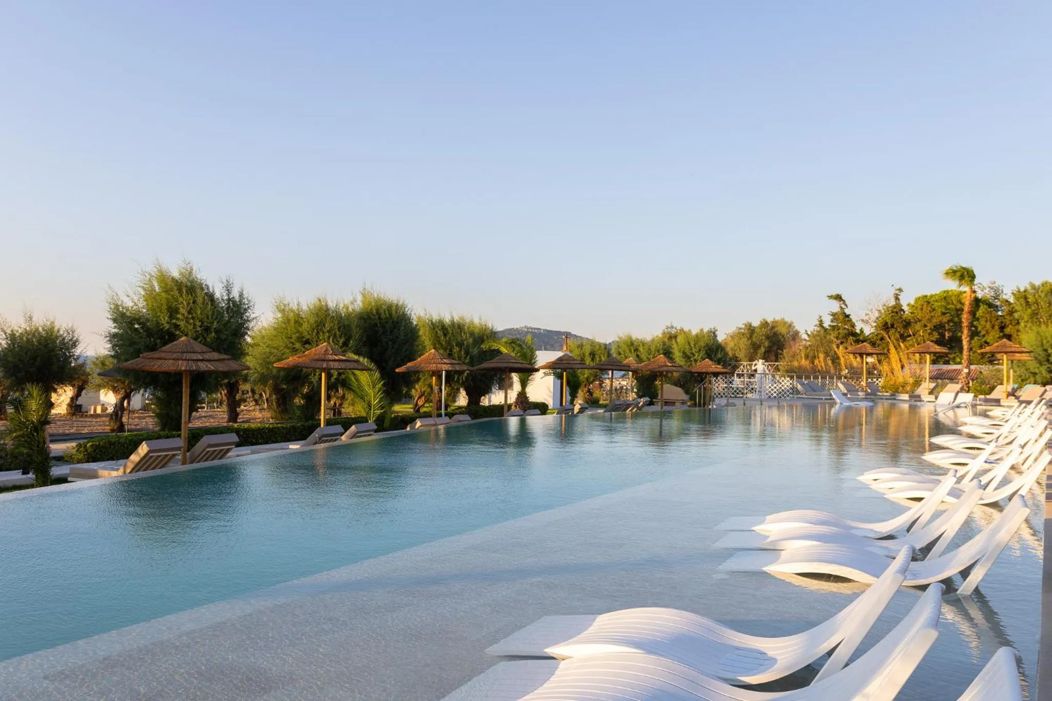 Swimming pool in Pegasos Deluxe Beach Hotel