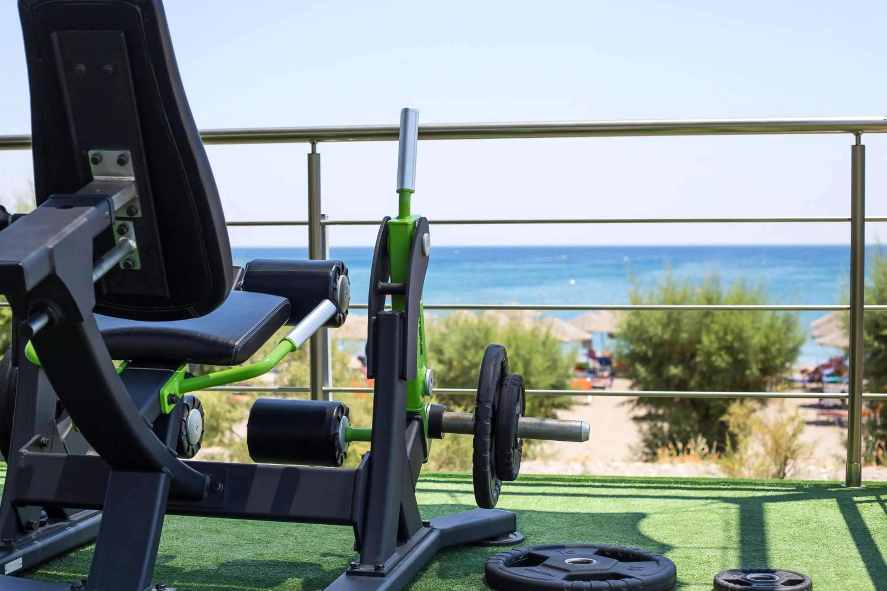 Property building in Pegasos Deluxe Beach Hotel