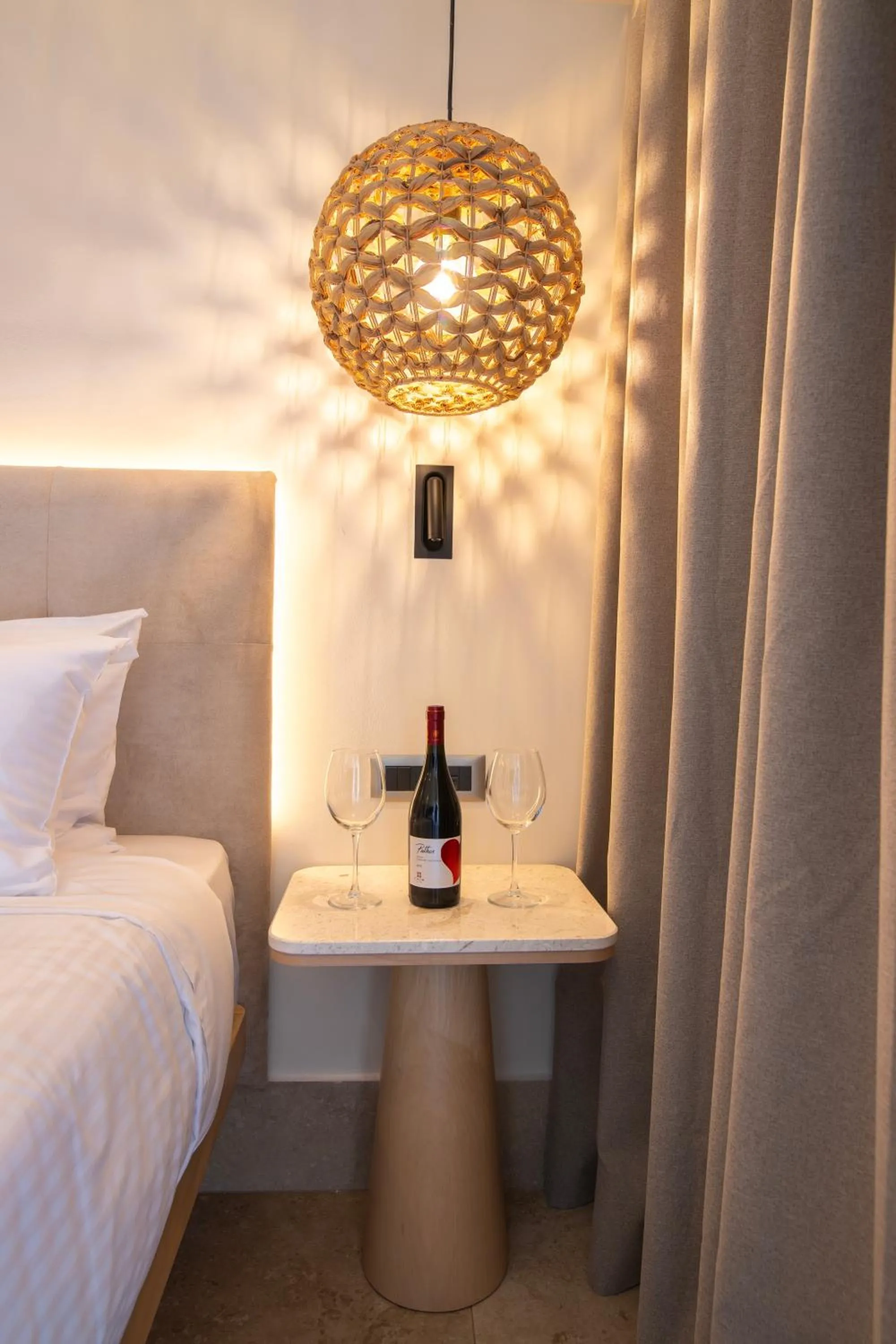 Bedroom, Bed in Pegasos Deluxe Beach Hotel