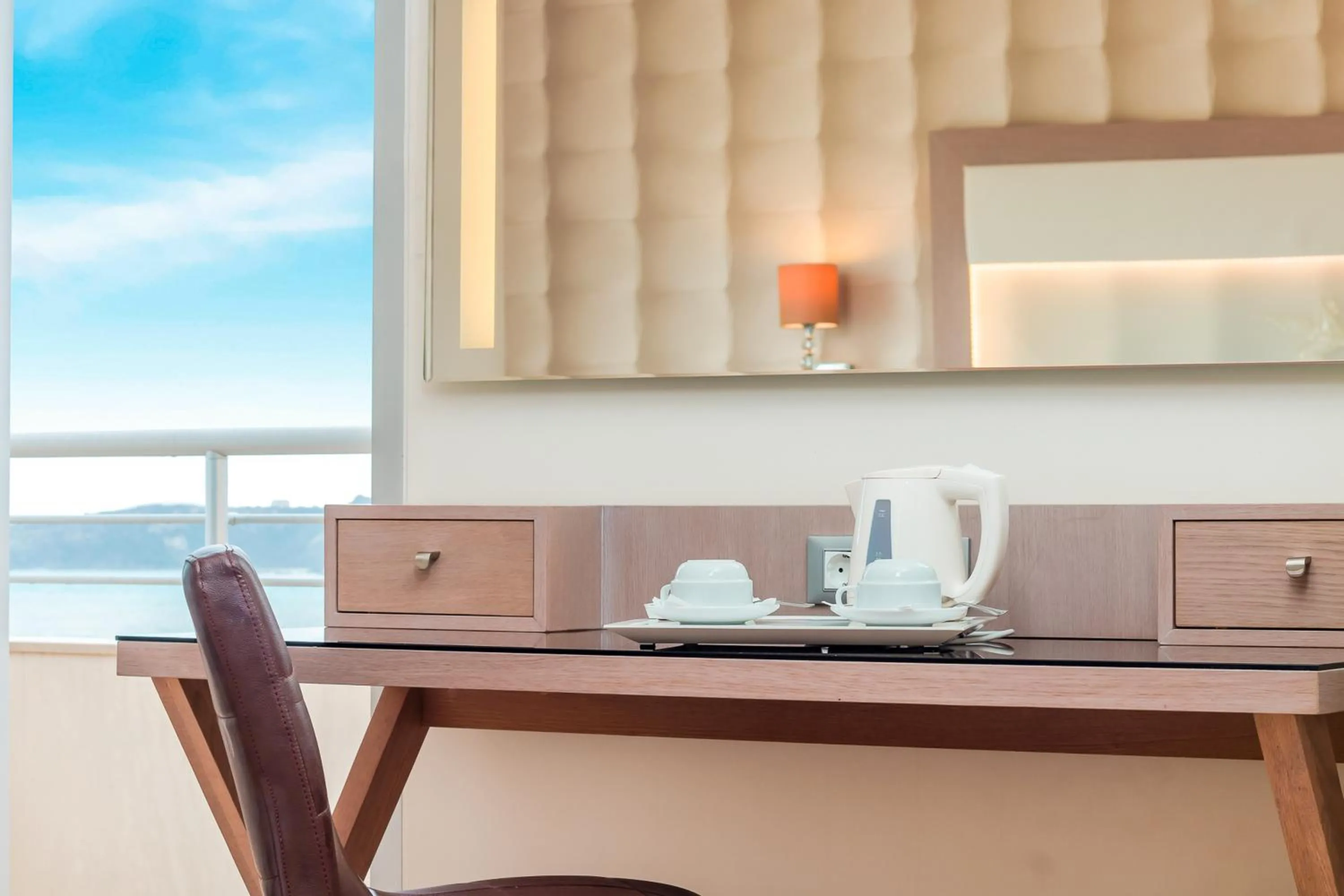 Coffee/tea facilities in Pegasos Deluxe Beach Hotel