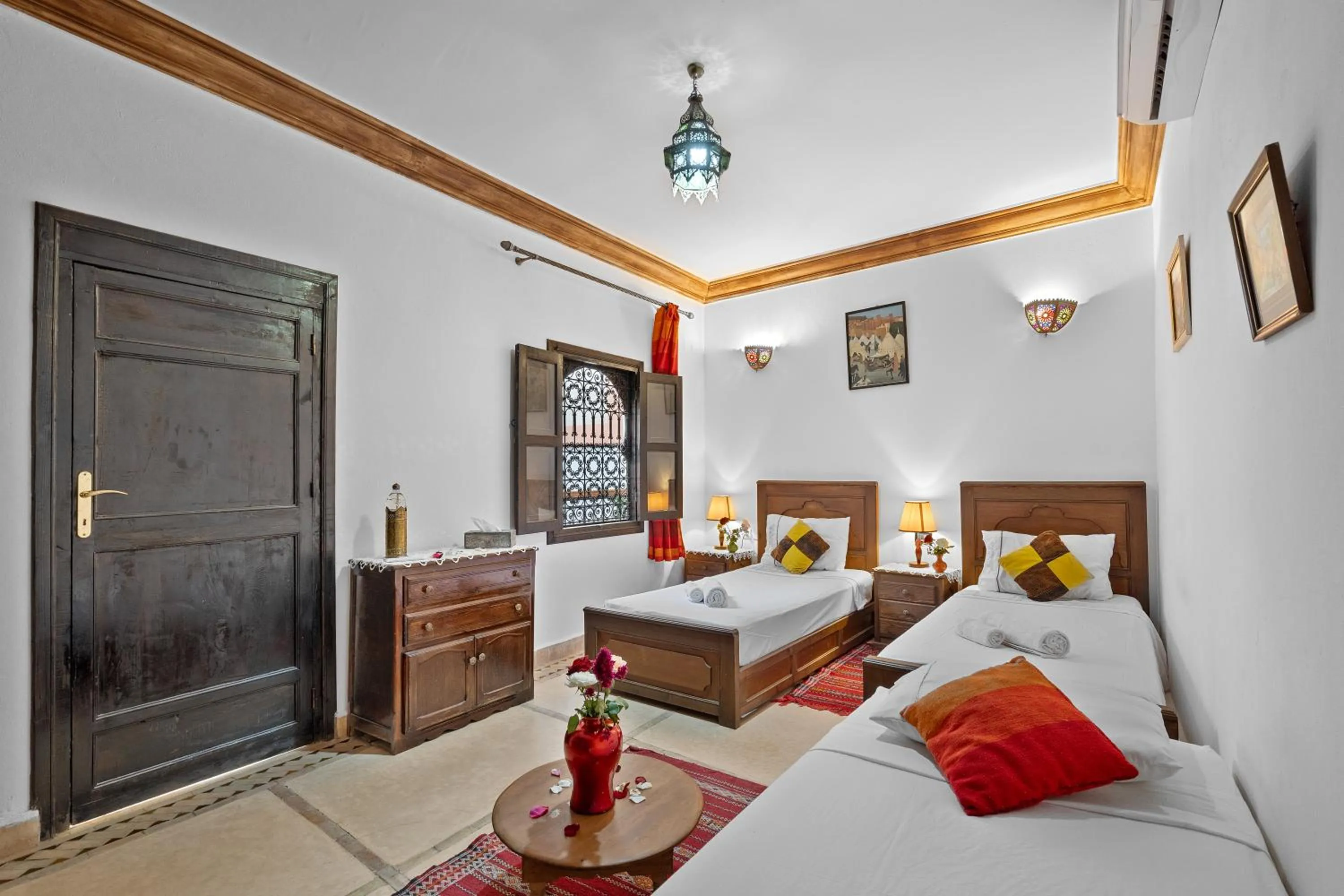 Bed in Riad Marwa Marrakech