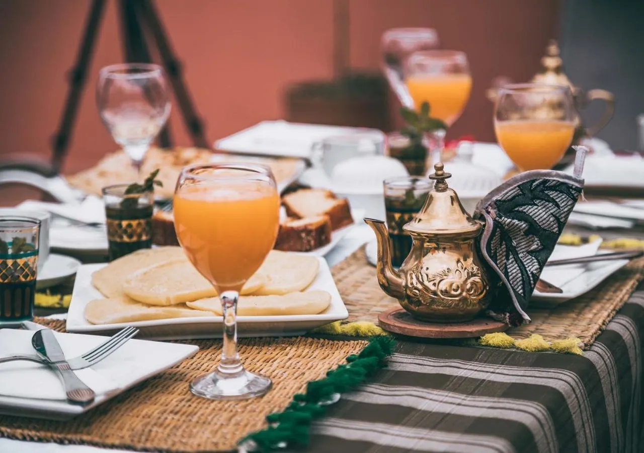 Breakfast in Riad Marwa Marrakech