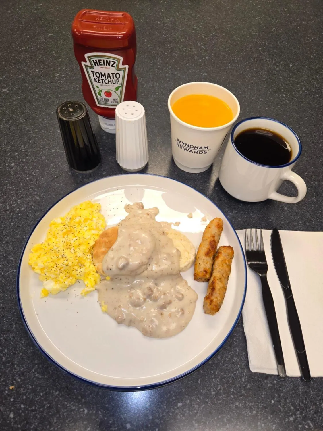 Breakfast in Super 8 by Wyndham Lake City