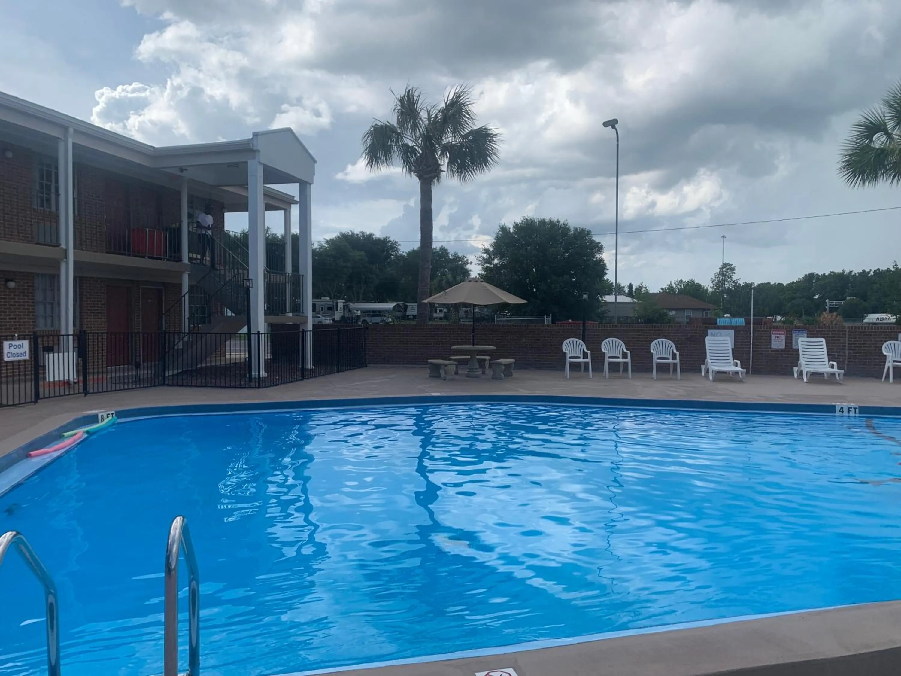 Swimming pool in Super 8 by Wyndham Lake City