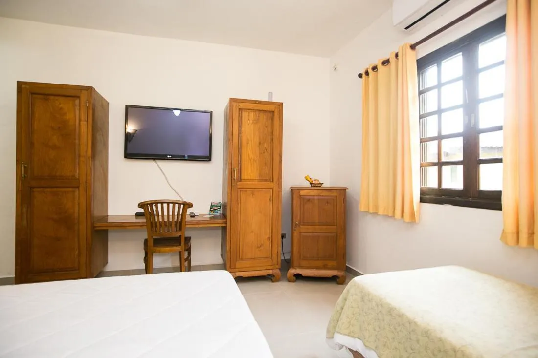 Bed in Hotel Pousada dos Condes