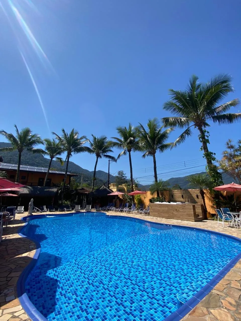 Swimming pool in Hotel Pousada dos Condes