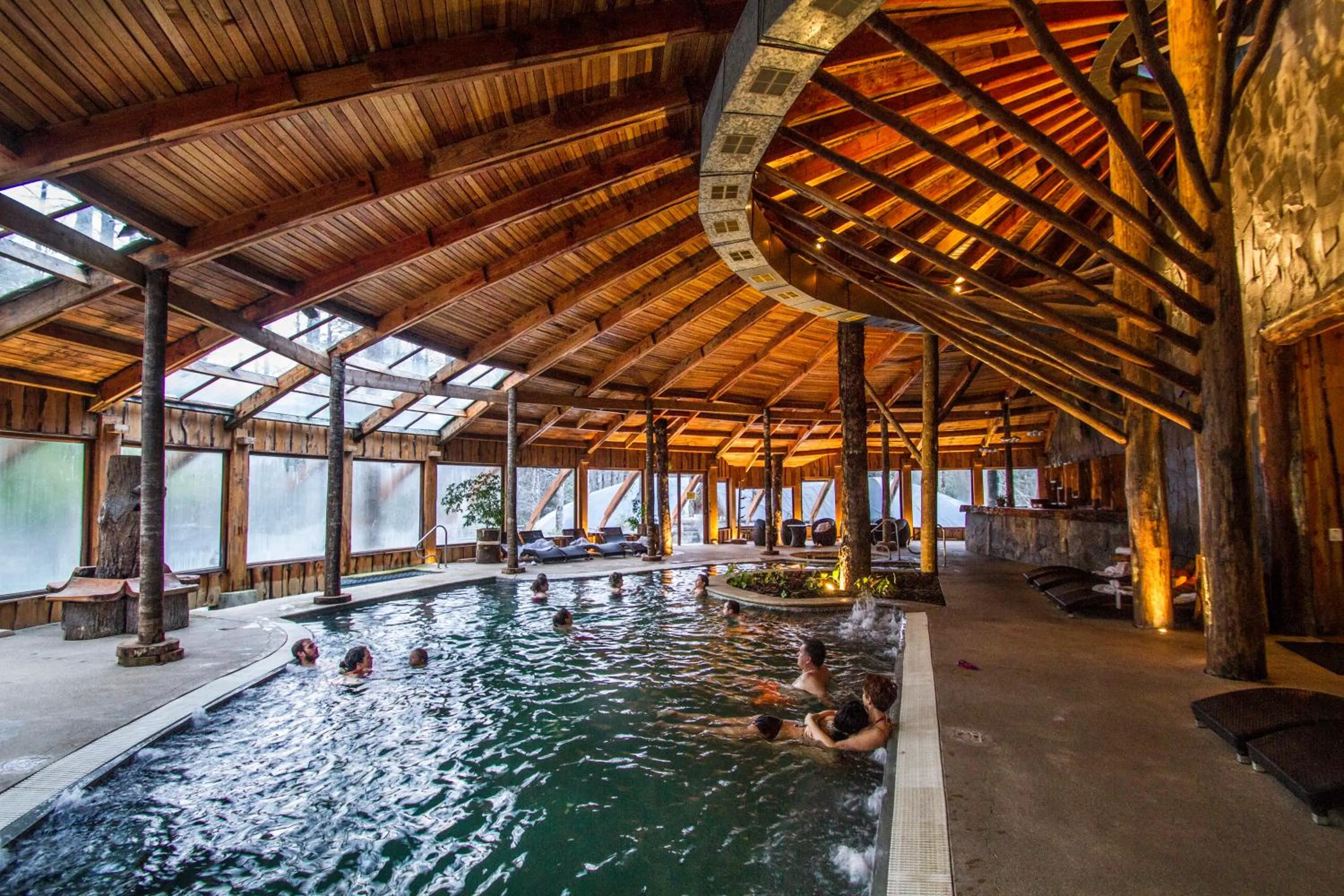 Spa and wellness centre/facilities in Huilo Huilo Nothofagus Hotel & Spa