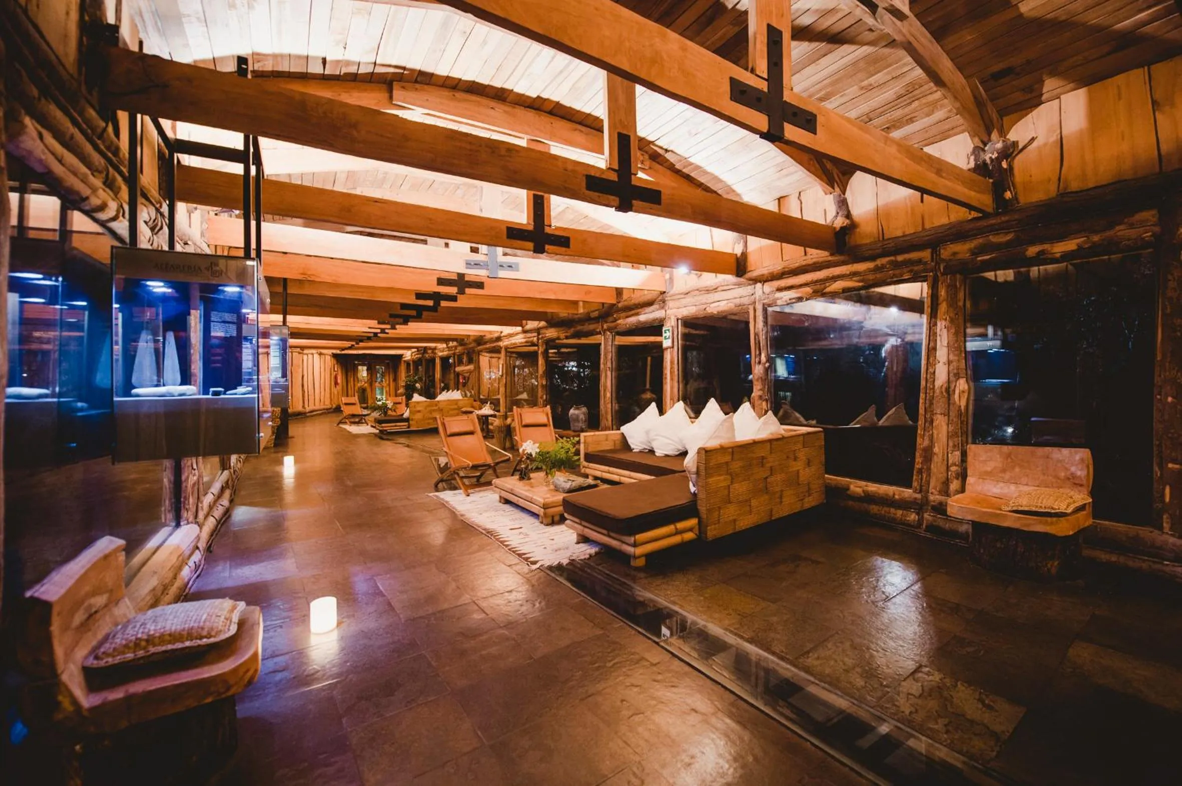 Lobby or reception in Huilo Huilo Nothofagus Hotel & Spa