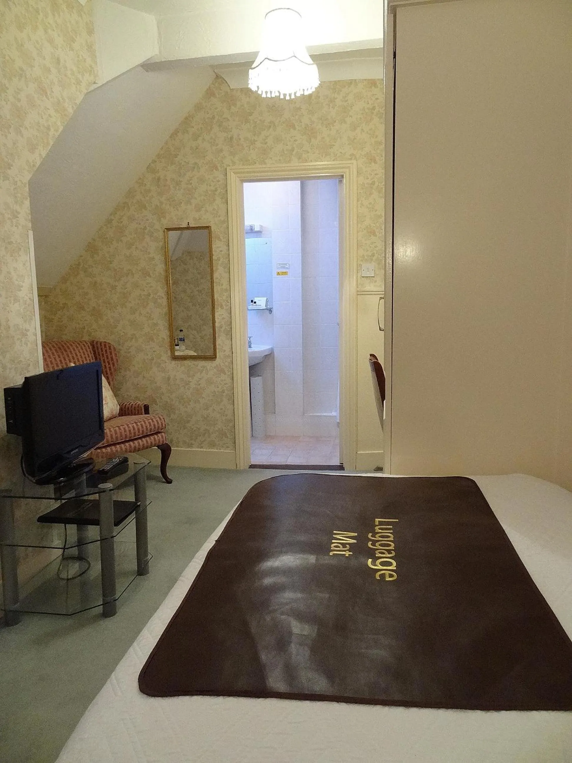 Decorative detail, Bed in The Chudleigh