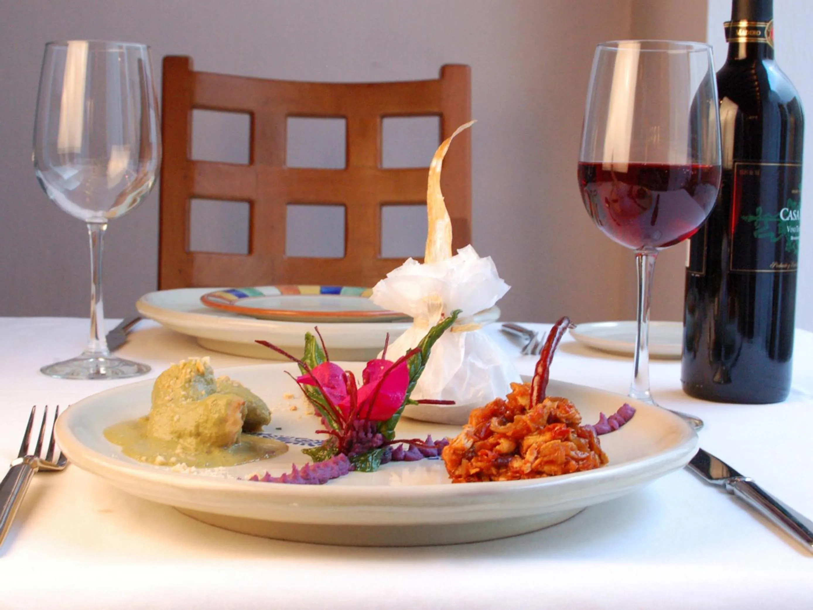 Food and drinks in Hotel Boutique Casareyna