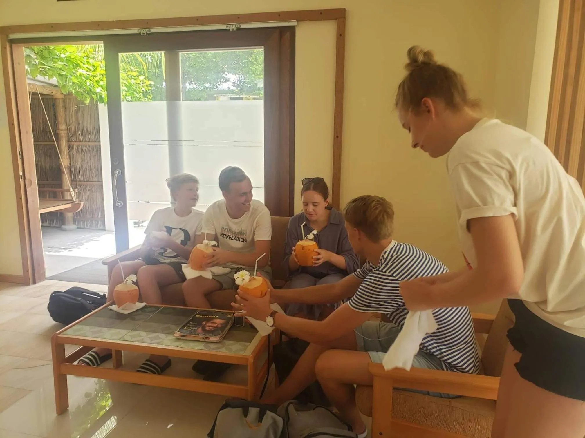 Lobby or reception in Karaa Village