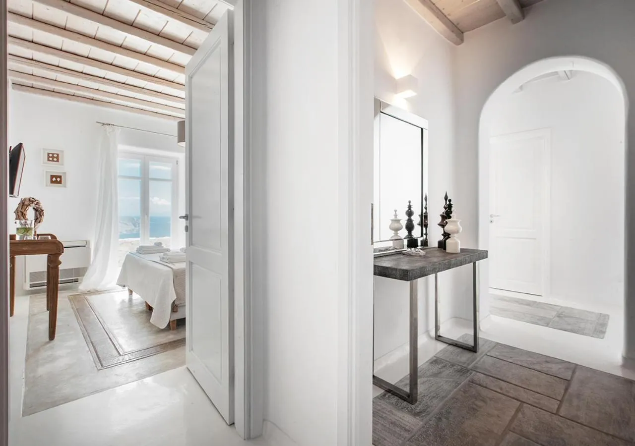 Bedroom in Diana Villa Mykonos