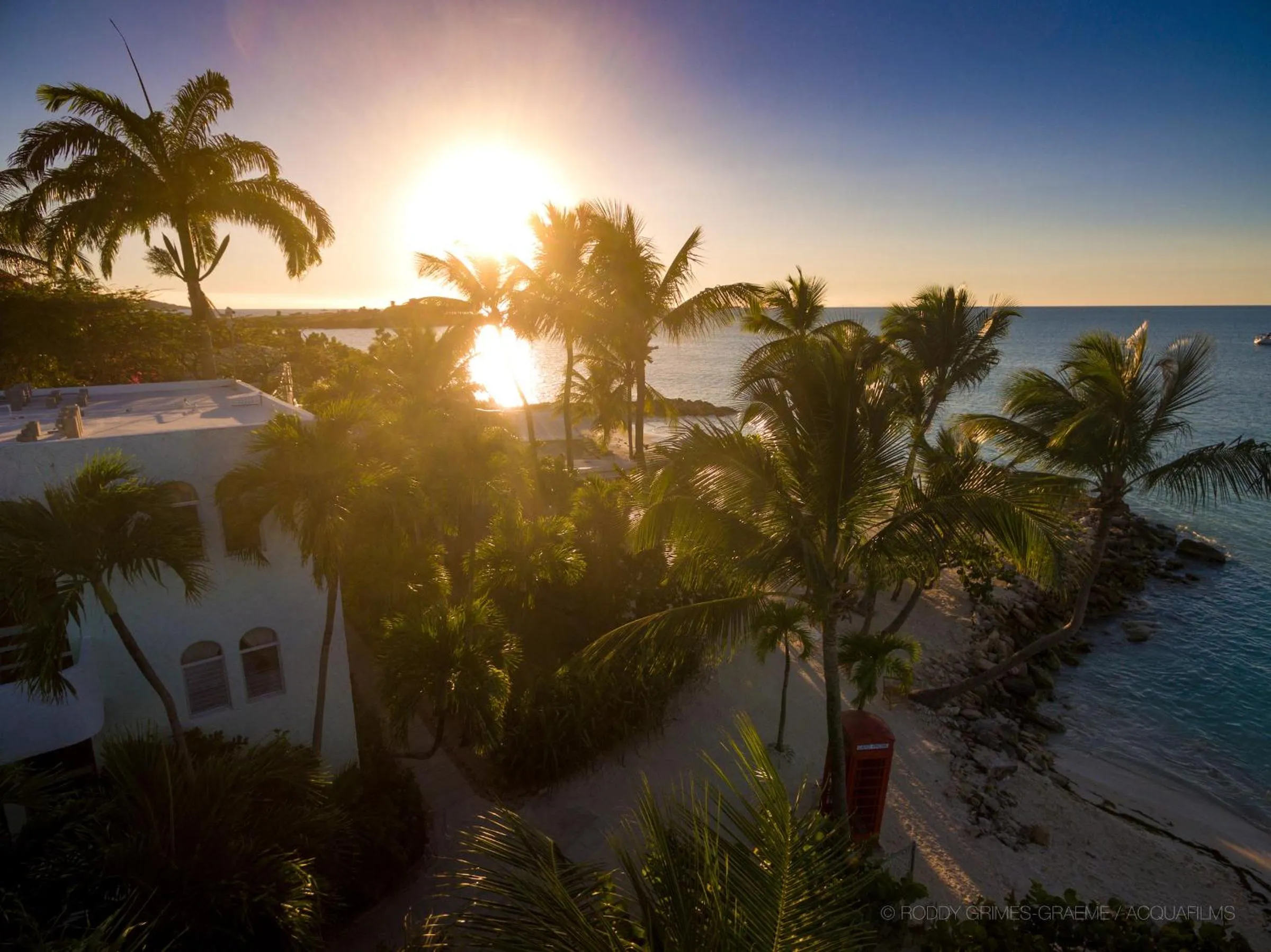 Bird's eye view in Siboney Beach Club