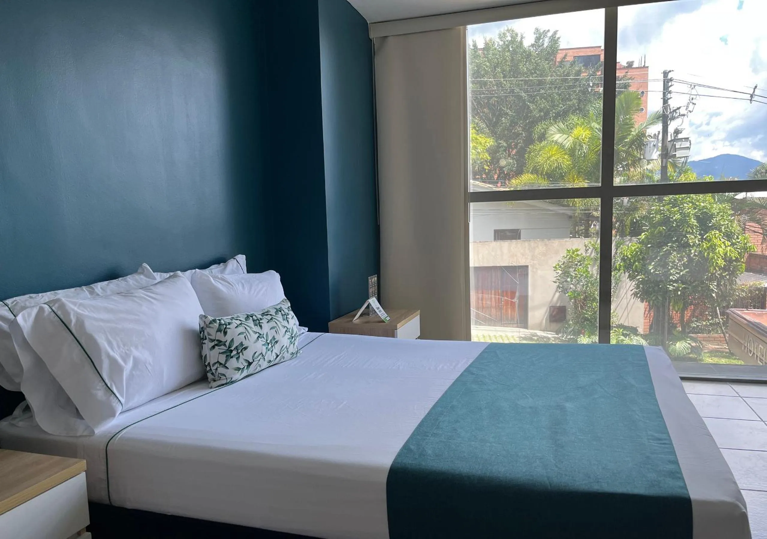 View (from property/room), Bed in Greenview Medellin By St Hoteles