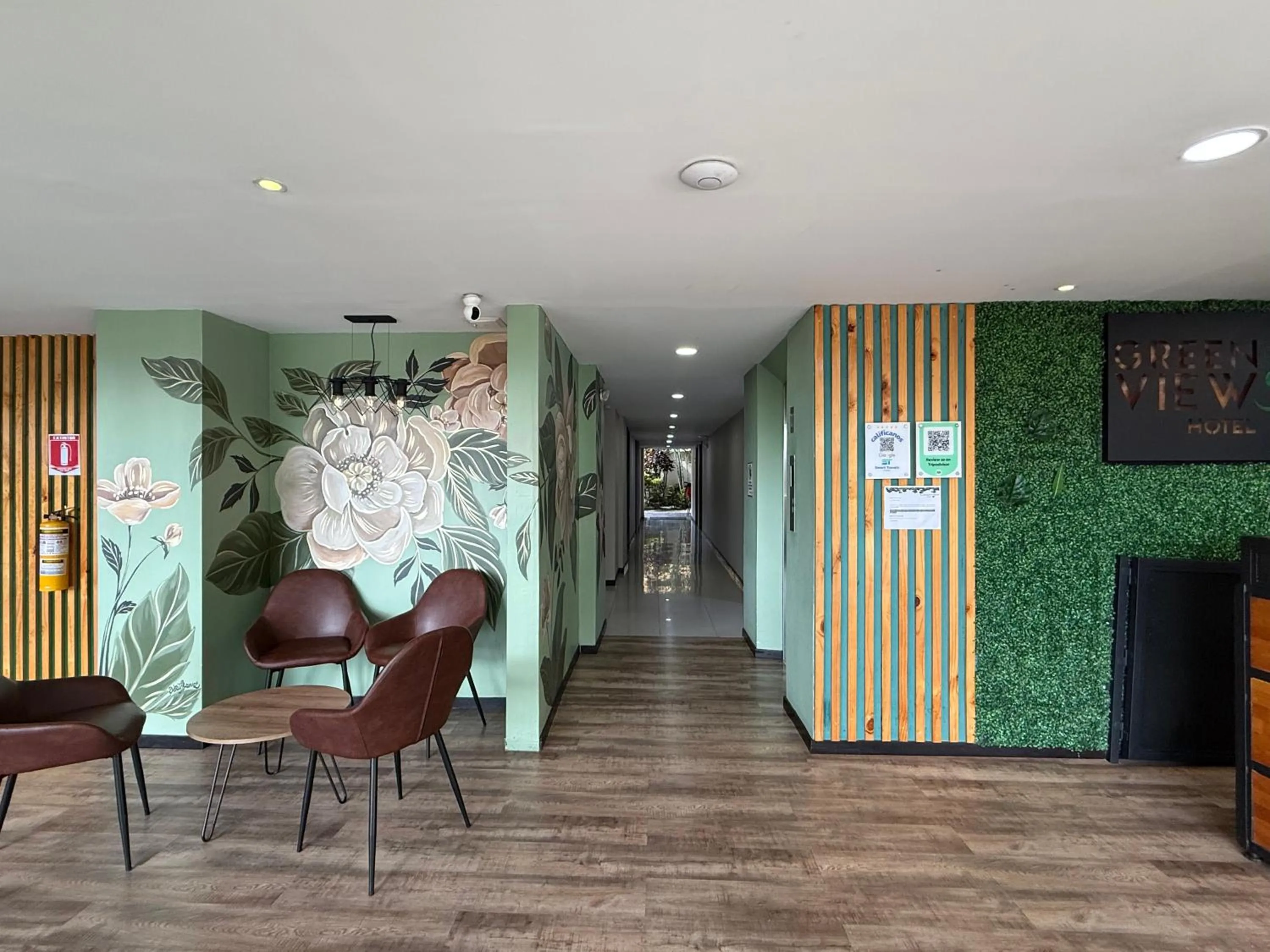Lobby or reception in Greenview Medellin By St Hoteles