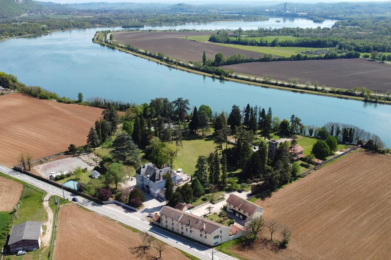 Bird's eye view in Cit'Hôtel La Résidence