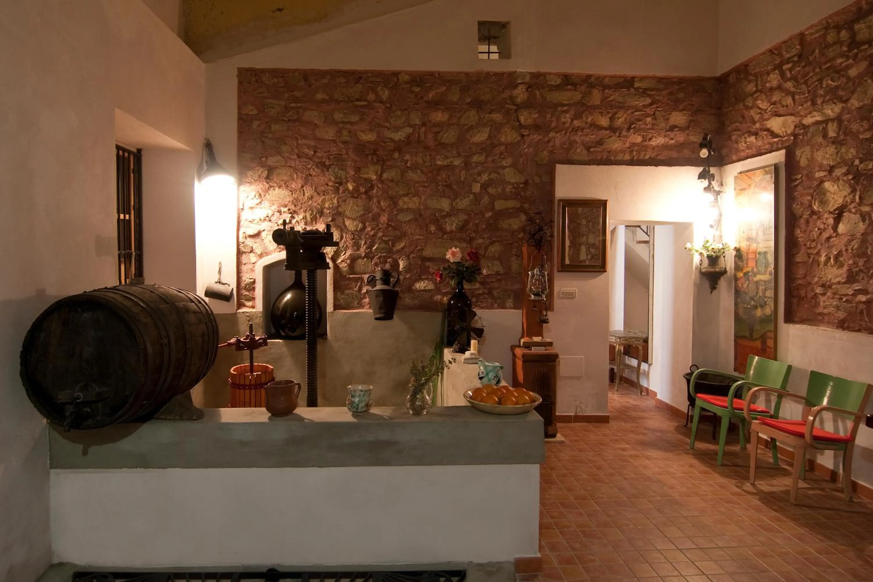 Lobby or reception in B&B U Palmentu