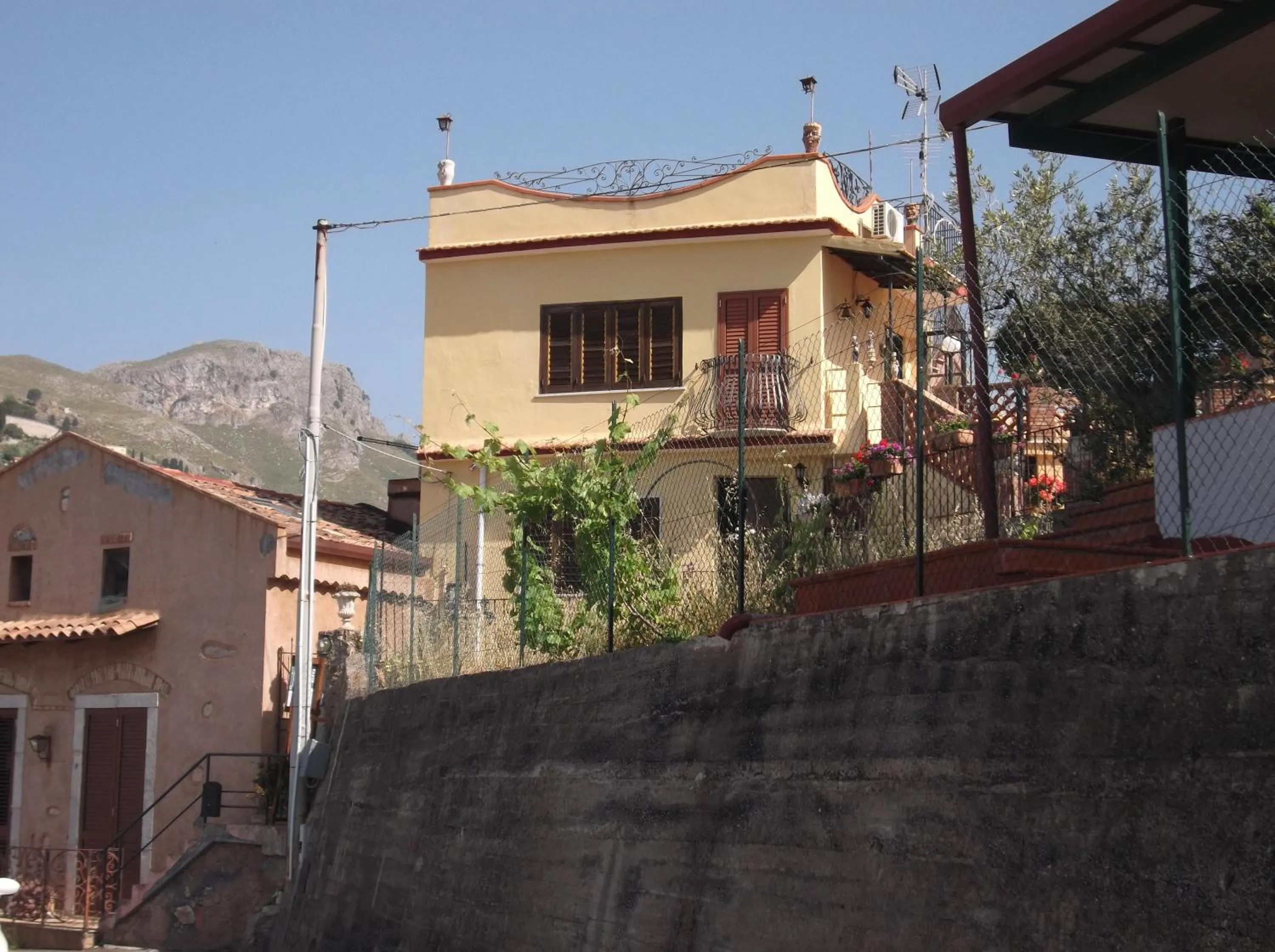 Bird's eye view in B&B U Palmentu