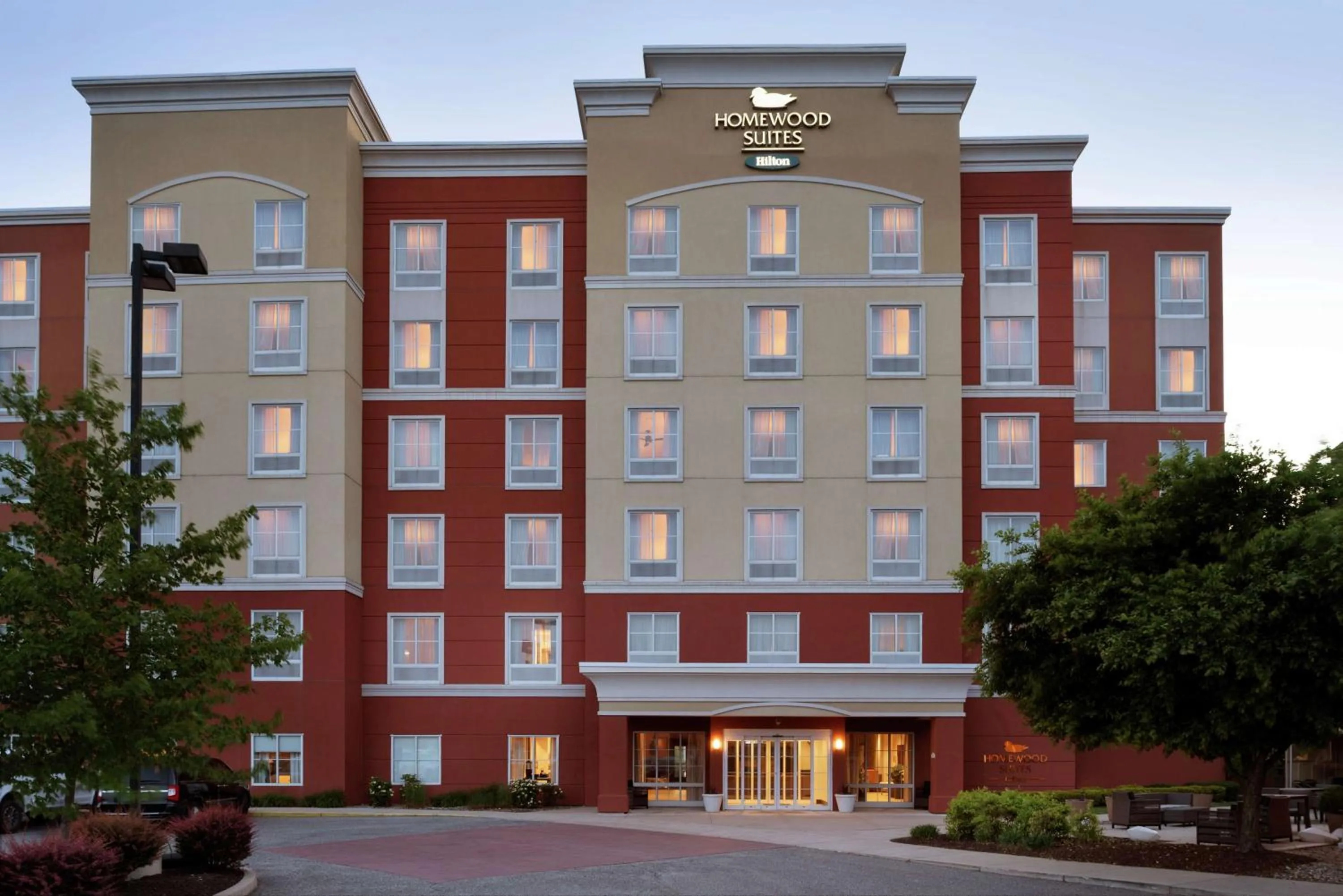 Property building in Homewood Suites Fort Wayne