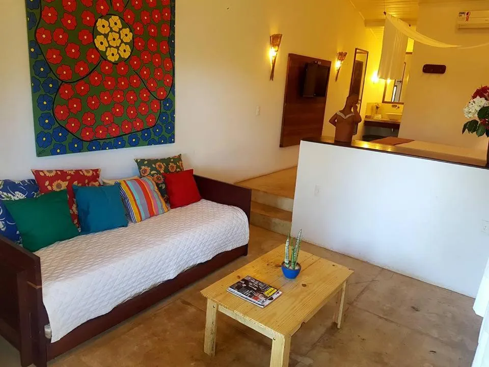 Bed in Pousada dos Ponteiros